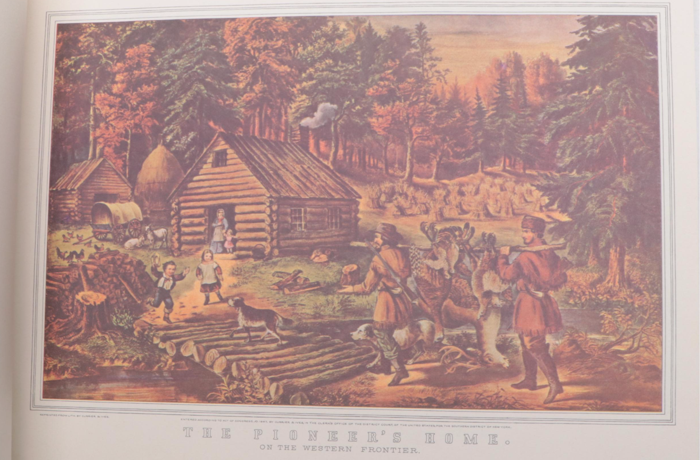 Illustrated "Currier and Ives' America" Edited by Colin Simkin, 1952