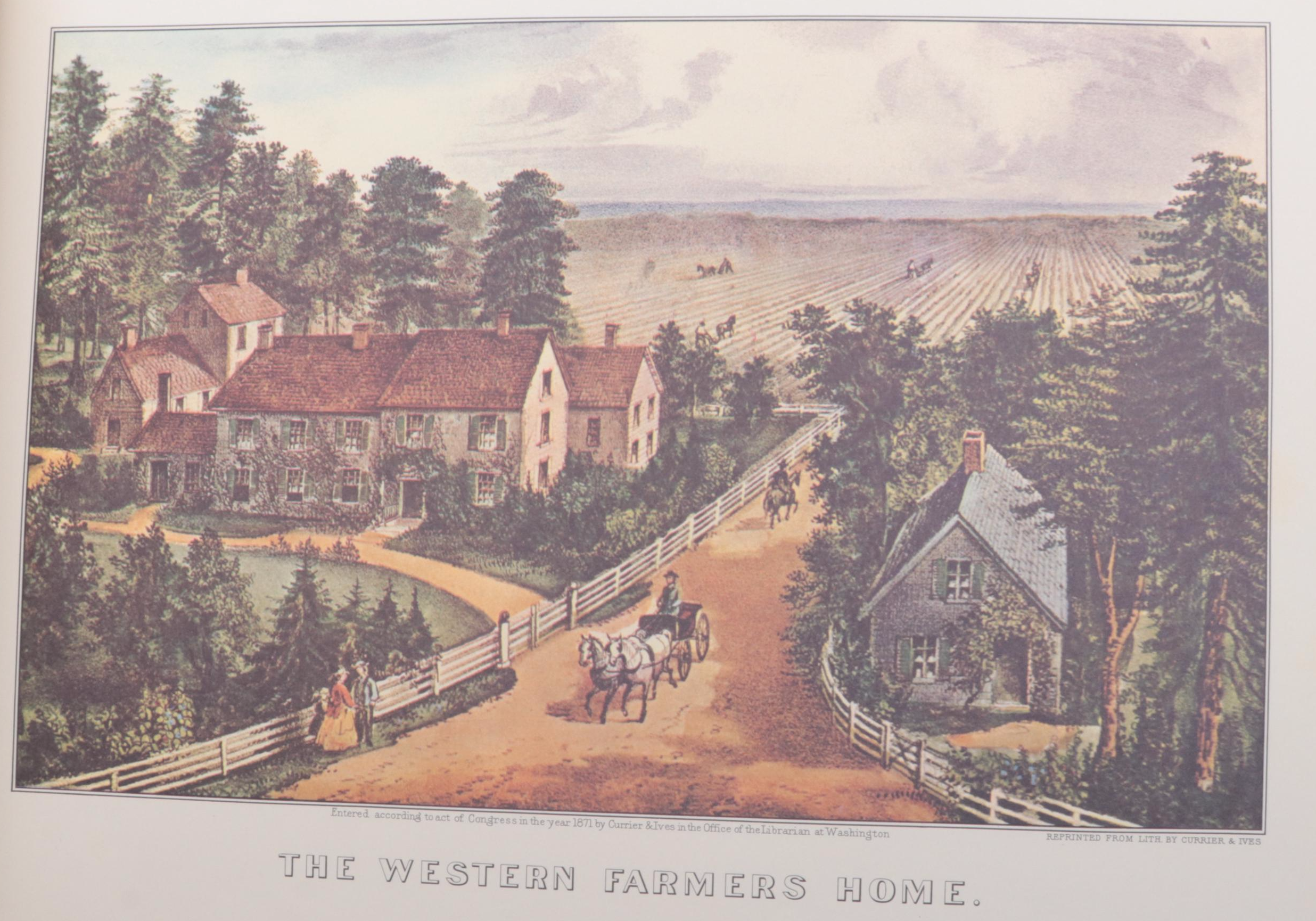 Illustrated "Currier and Ives' America" Edited by Colin Simkin, 1952