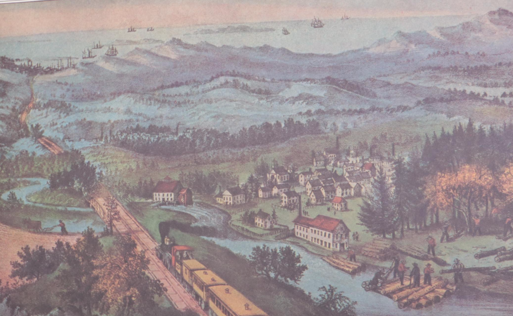 Illustrated "Currier and Ives' America" Edited by Colin Simkin, 1952