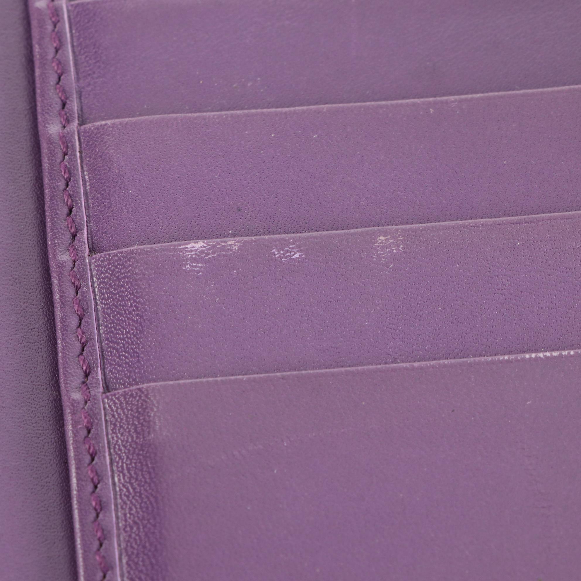 Gucci Jackie Piston Clasp Wallet in Leather with Box