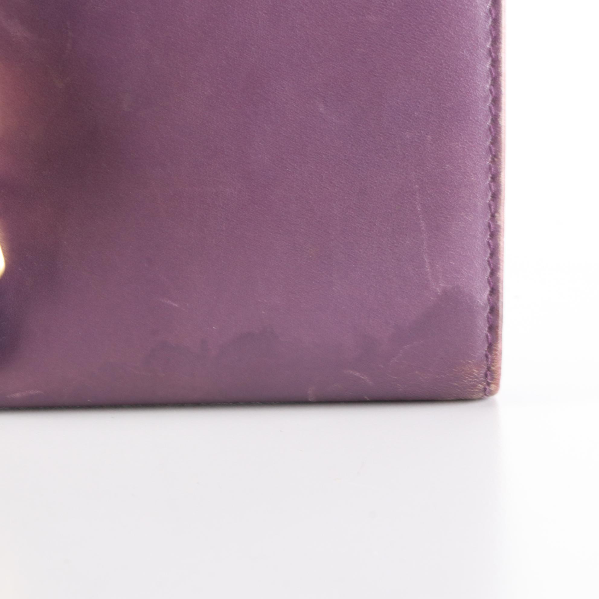 Gucci Jackie Piston Clasp Wallet in Leather with Box