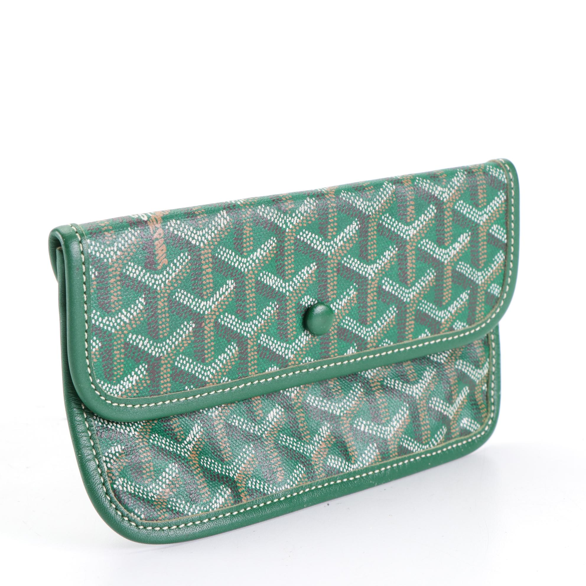 Goyard Saint Louis Pouch in Goyardine Coated Canvas