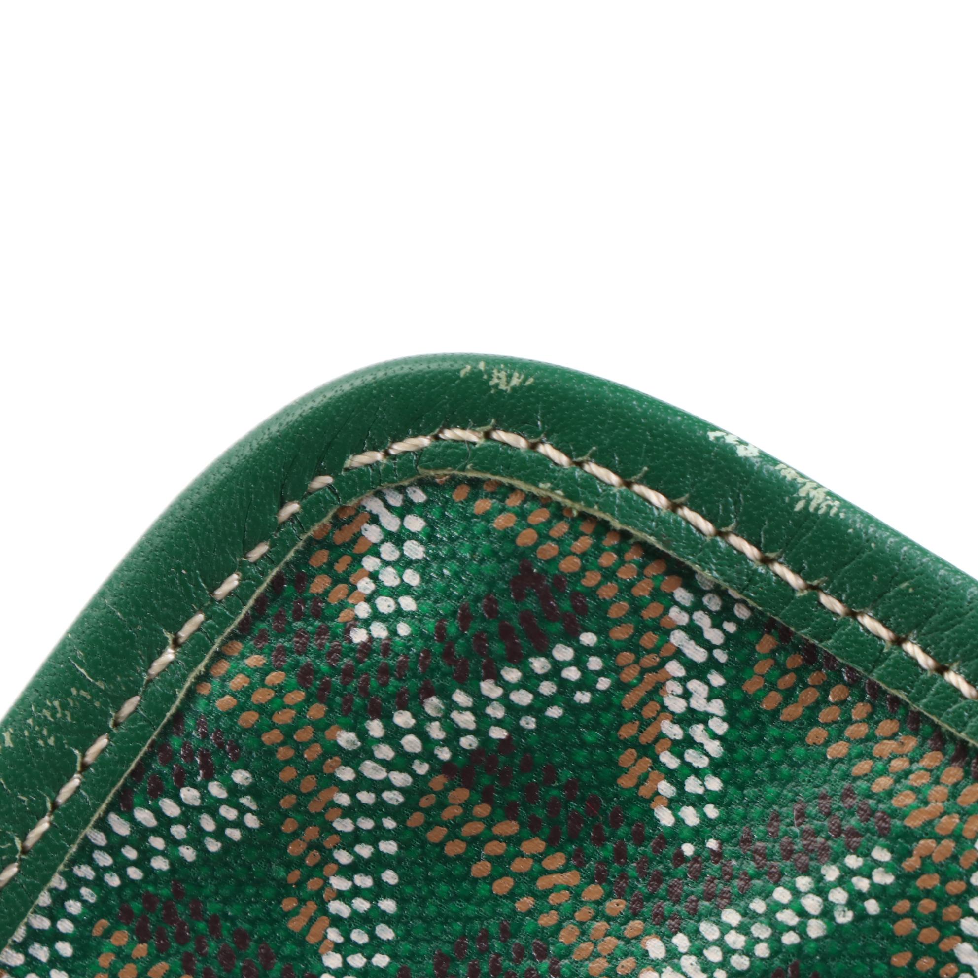 Goyard Saint Louis Pouch in Goyardine Coated Canvas