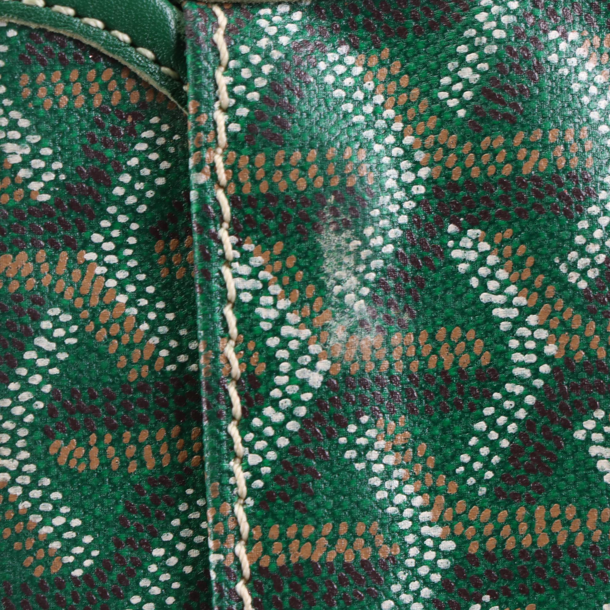 Goyard Saint Louis Pouch in Goyardine Coated Canvas