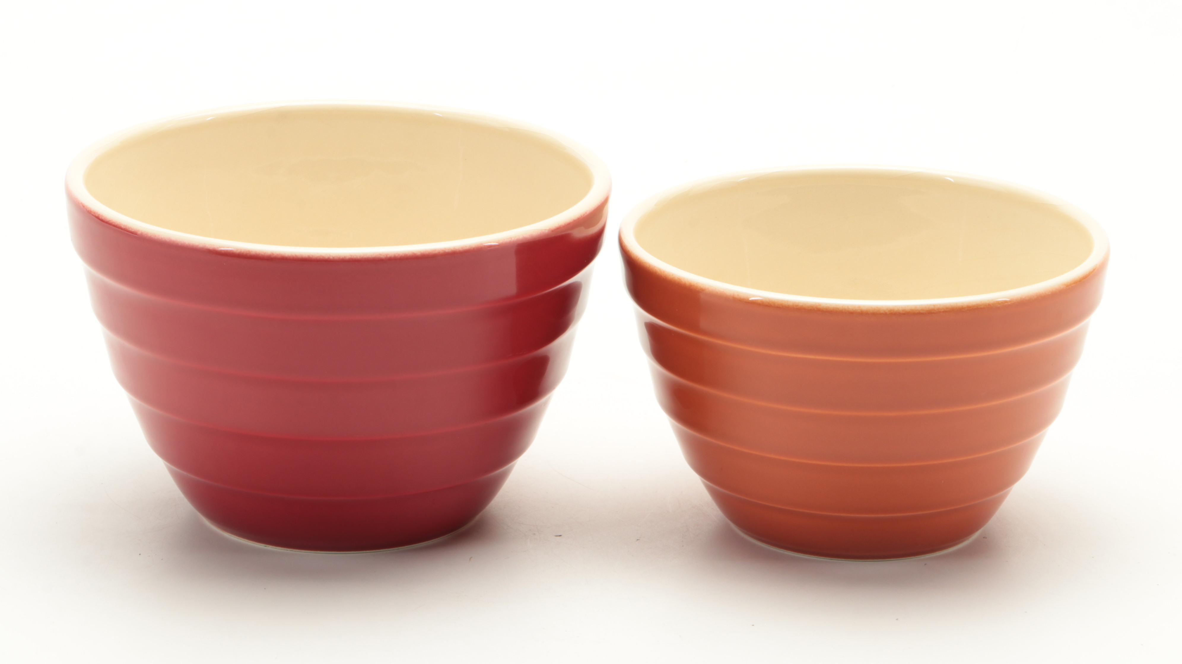 Crate and Barrel "Parker" Nesting Bowls, 2008-2012