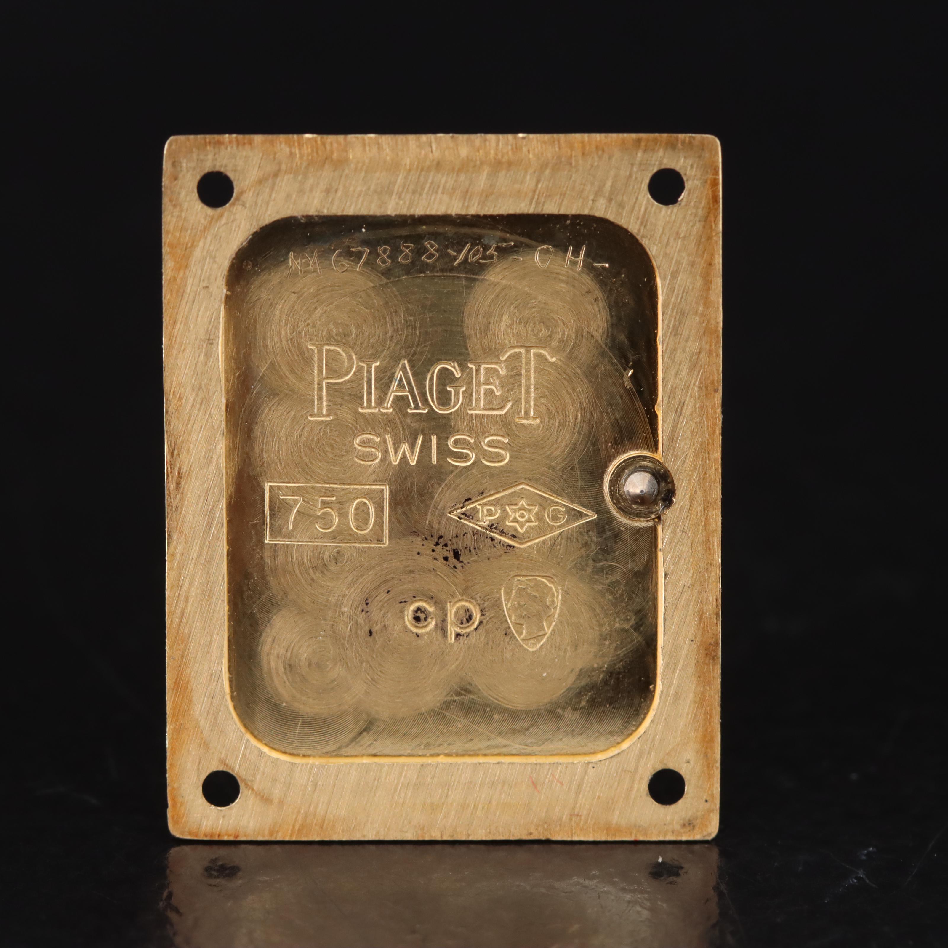 Piaget Polo 18K 13.82 CTW Diamond Watch