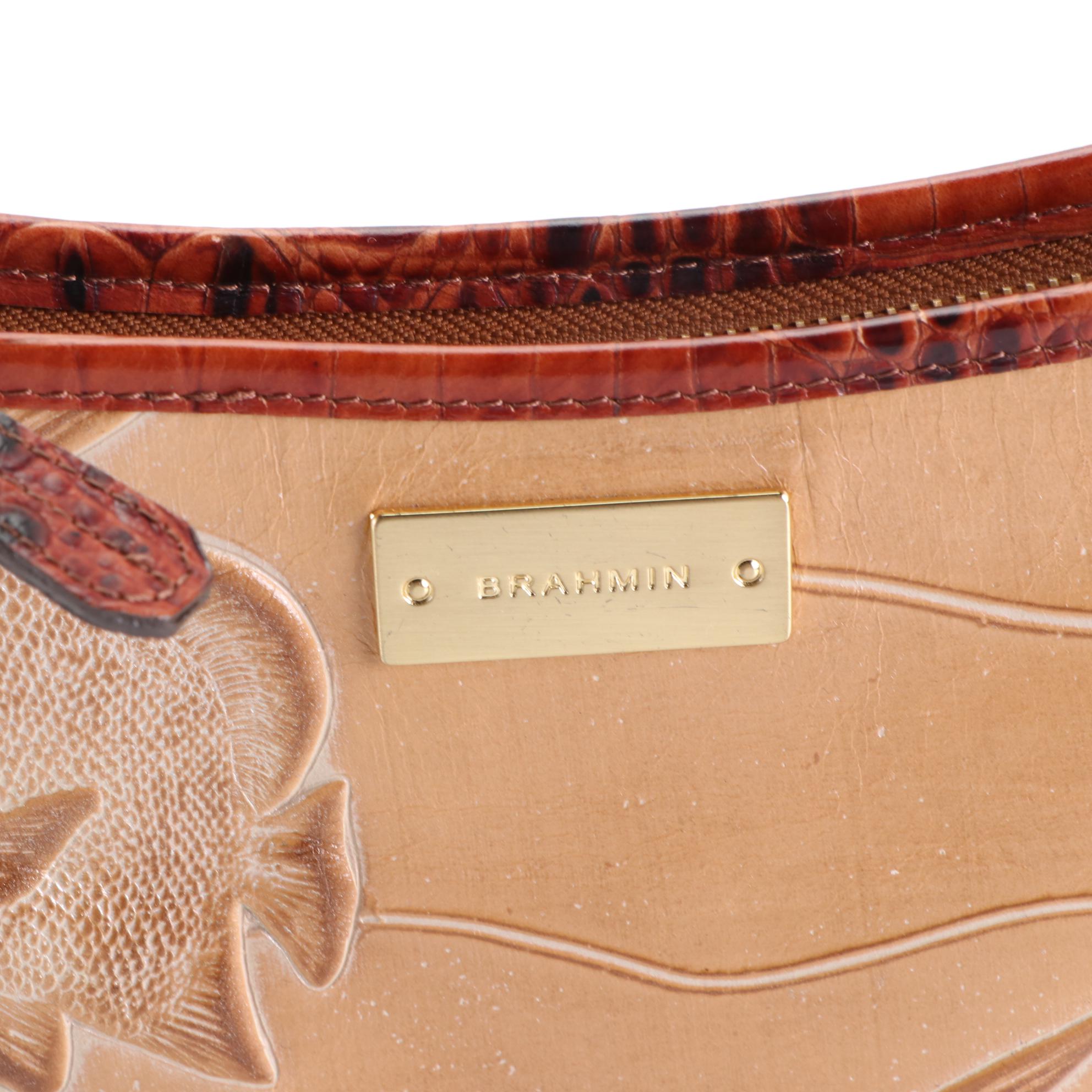 Brahmin Copa Cabana and Angelfish Embossed Leather Bags