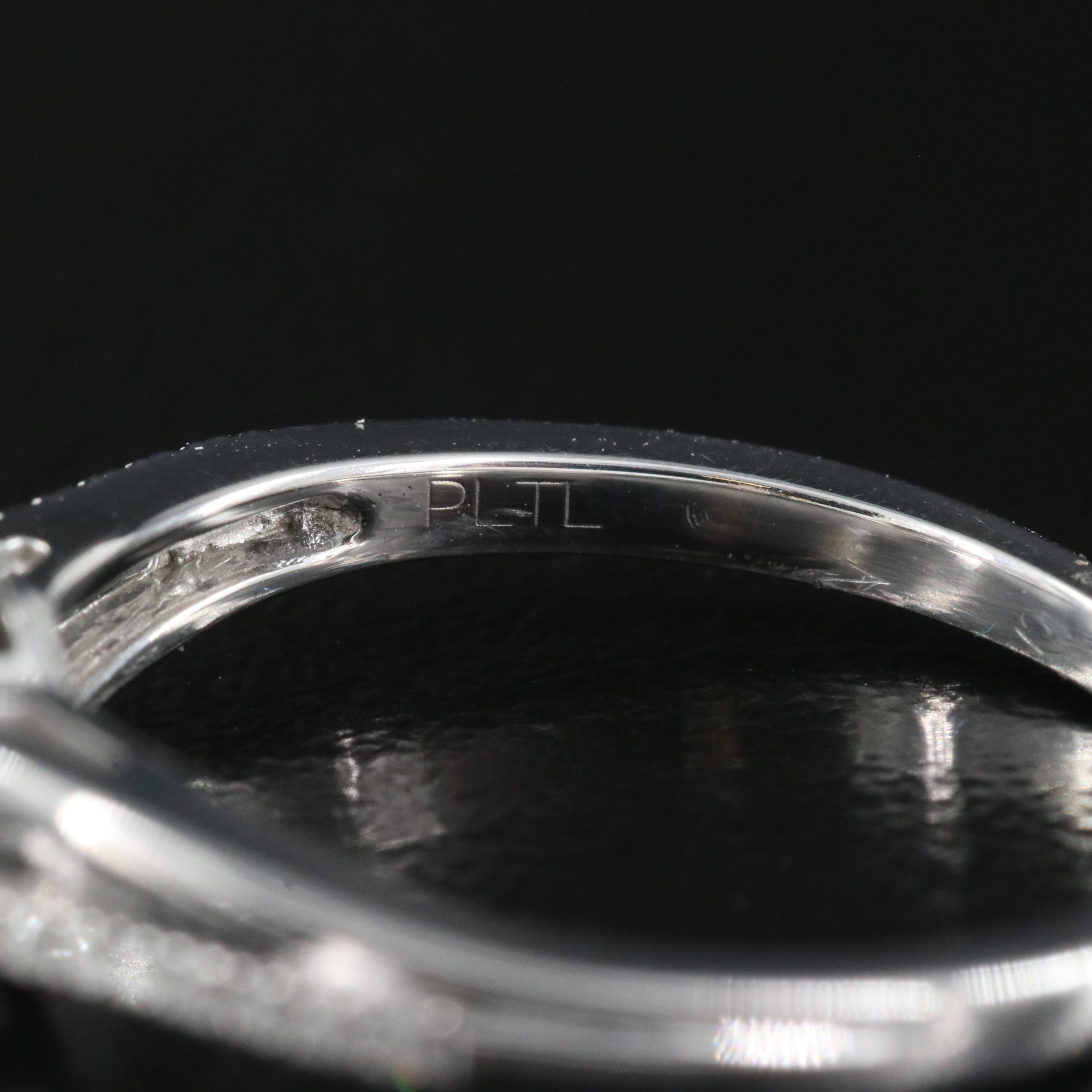 Sterling Diamond Ring