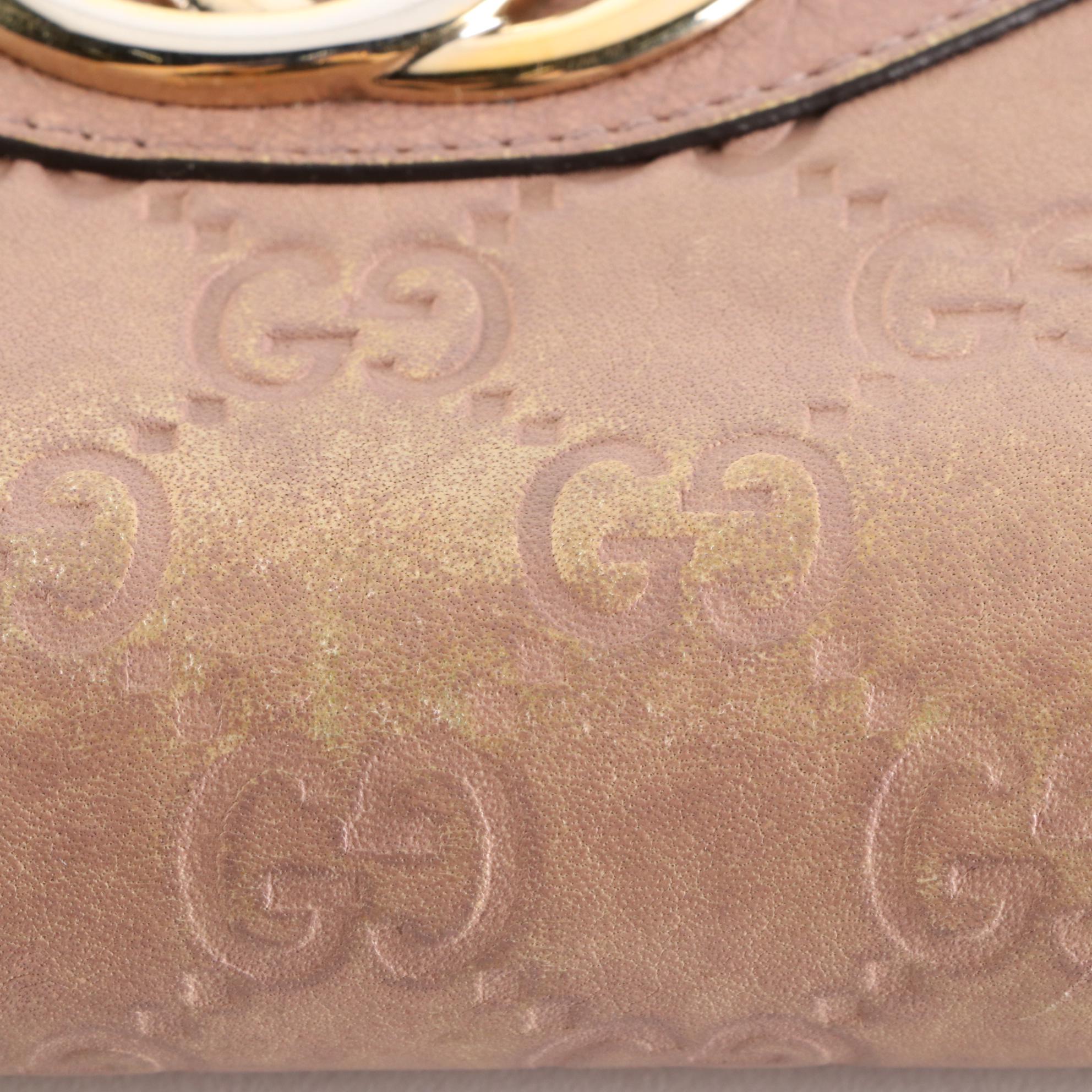 Gucci GG Zip-Around Wallet in Guccissima Leather