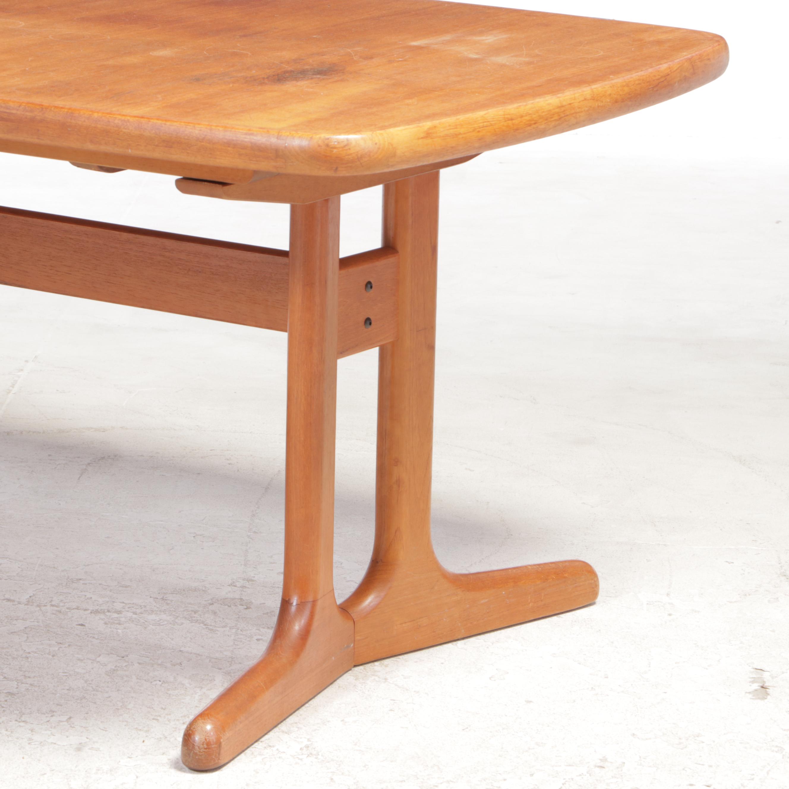 Danish Modern Teak Dining Table