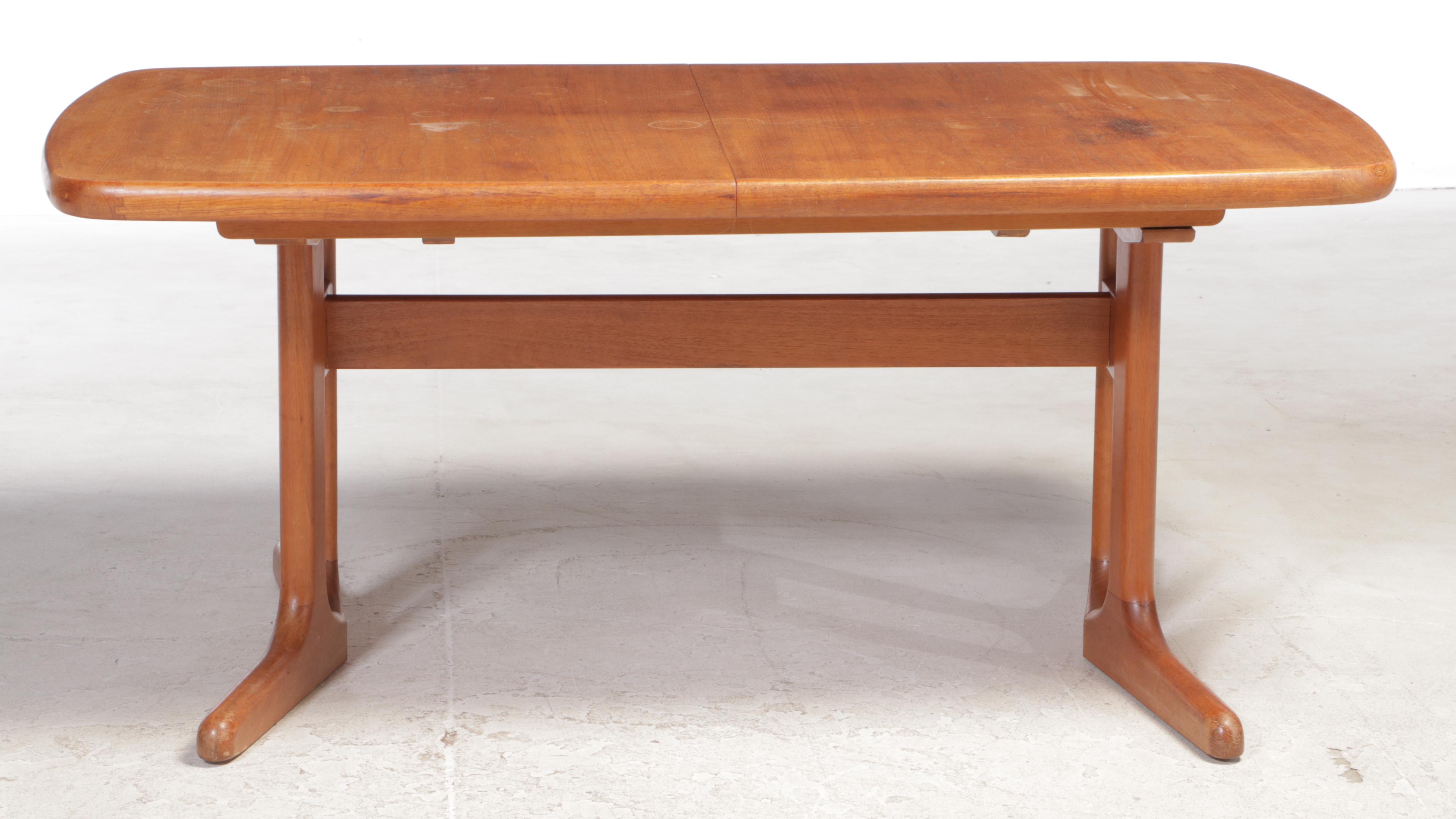 Danish Modern Teak Dining Table