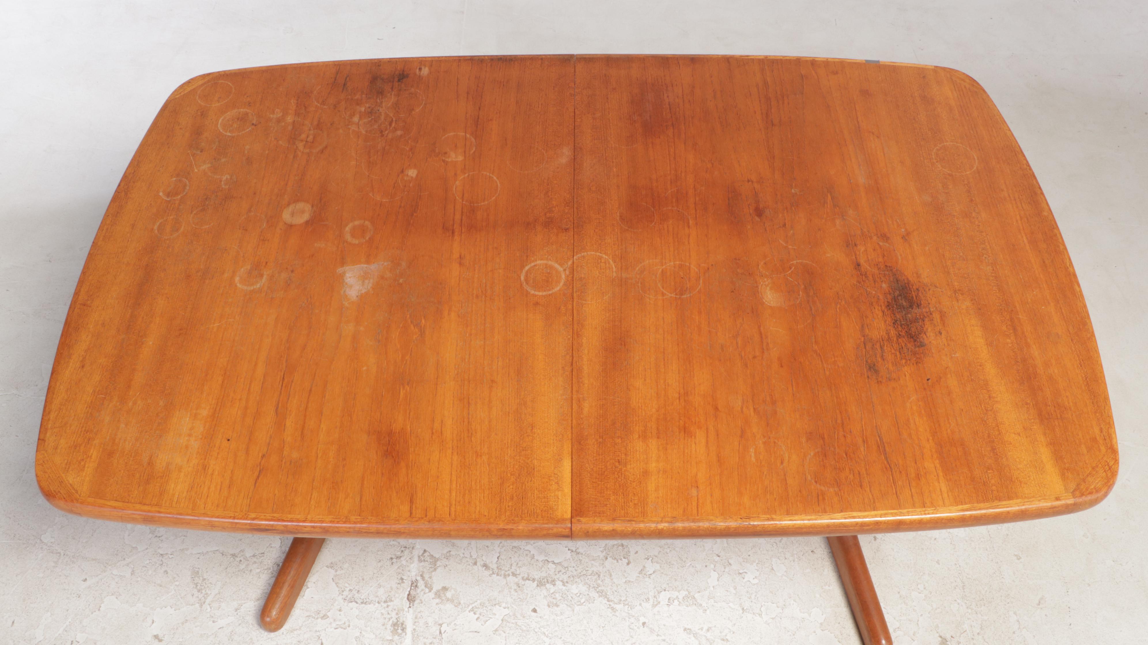 Danish Modern Teak Dining Table