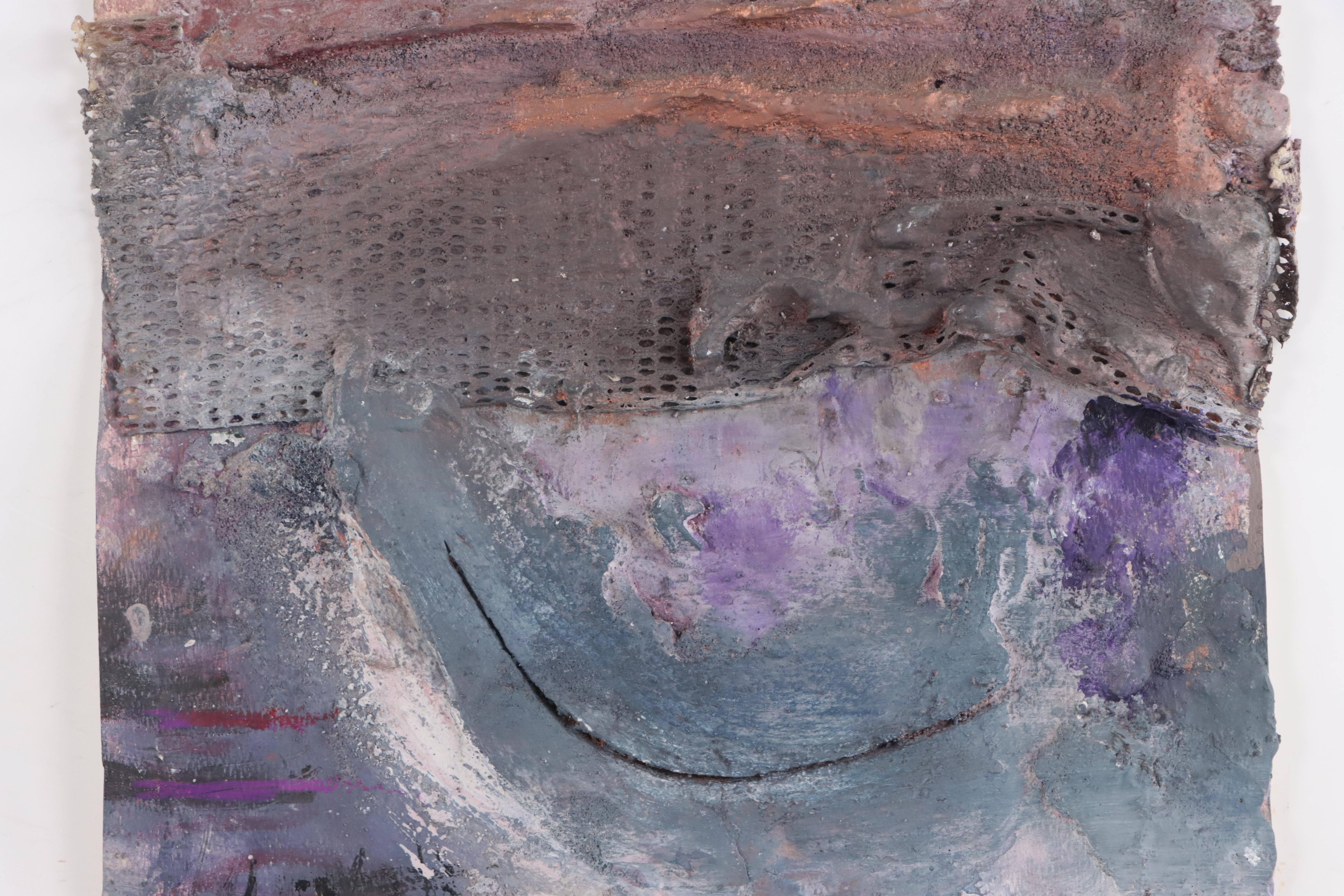 Juliet Holland Mixed Media Painting "Forzivia #25," 1992