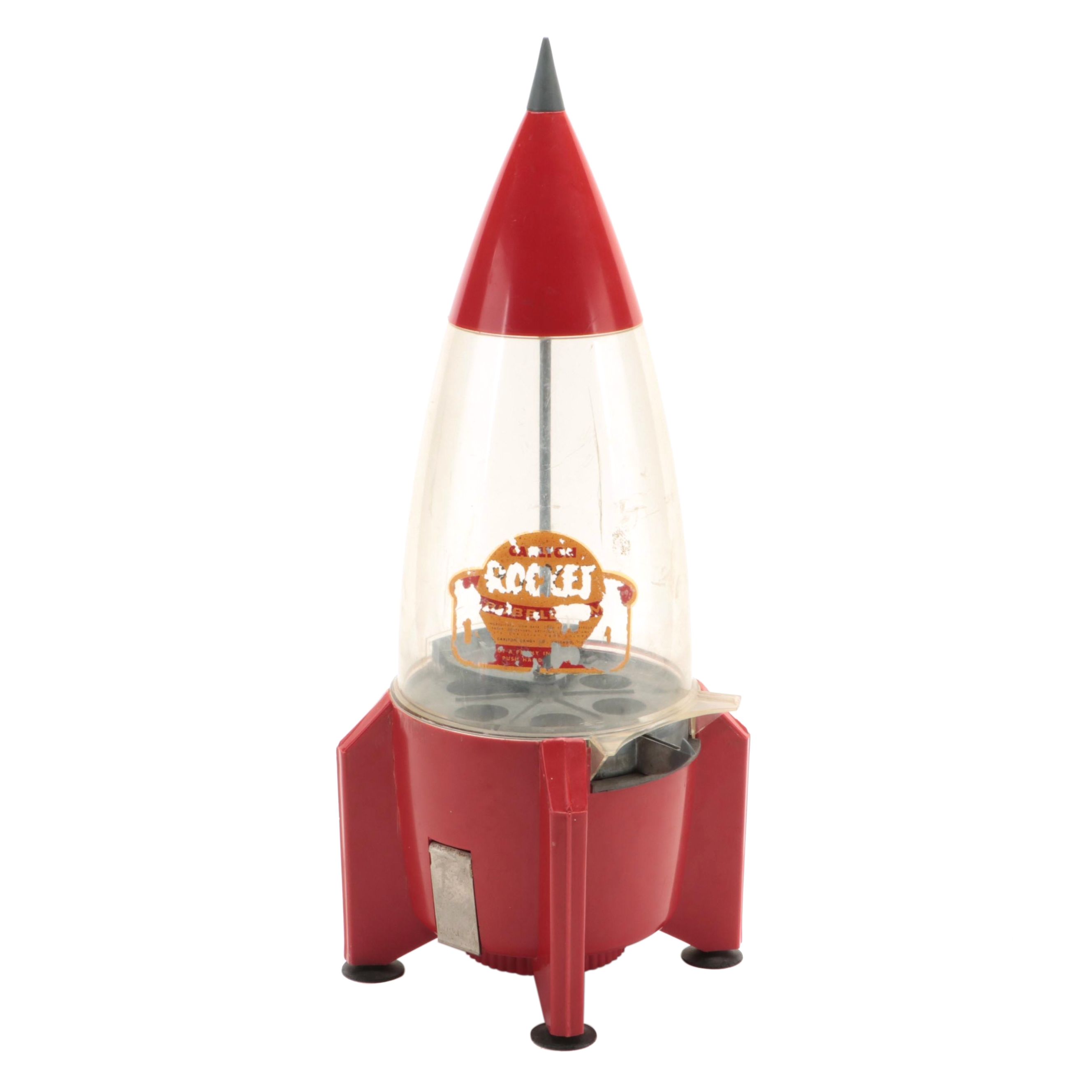 Carlton Rocket Bubble Gum Machine, Mid20th Century EBTH