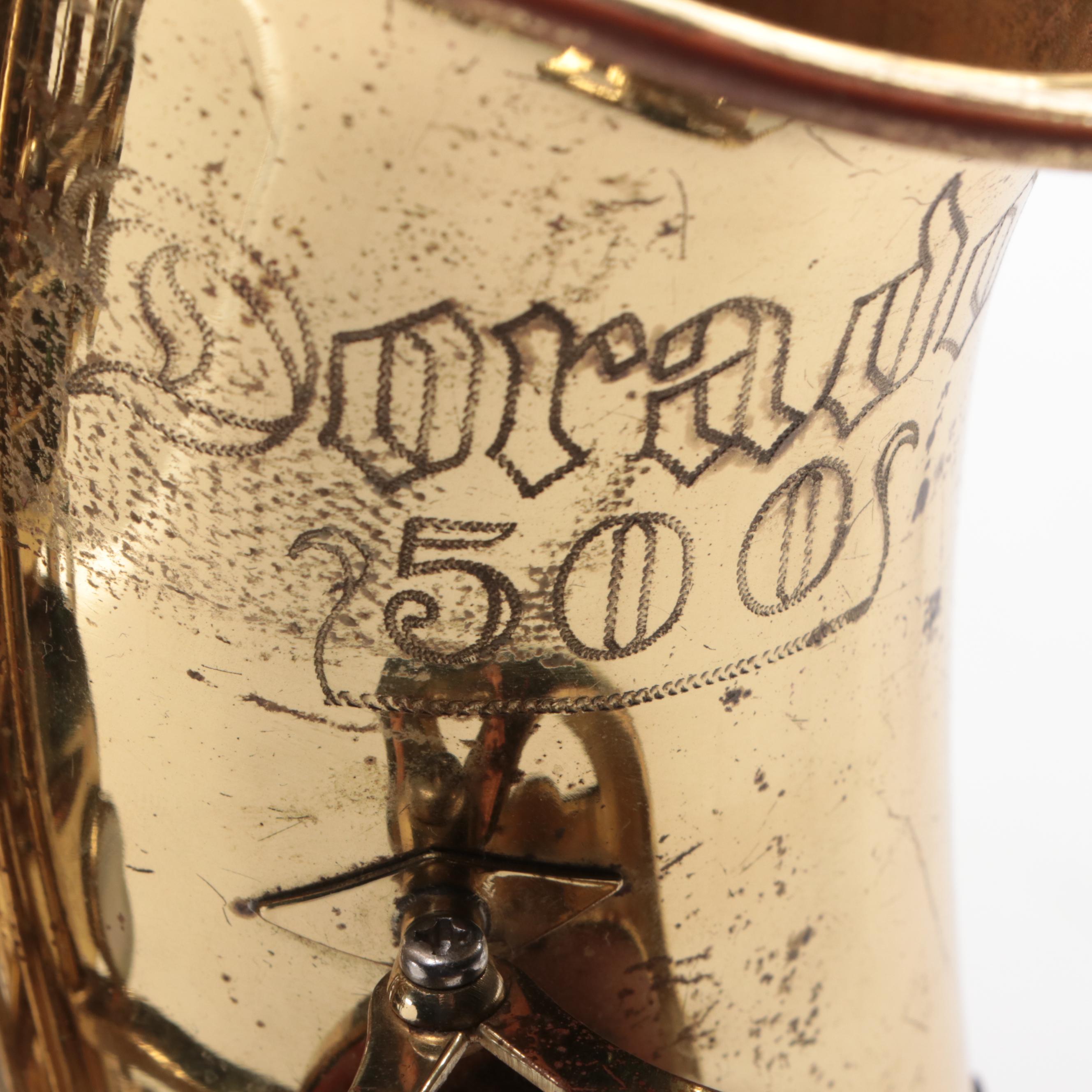 Yanagisawa A-4 "Dorado 500" Alto Saxophone with Case, 1970s