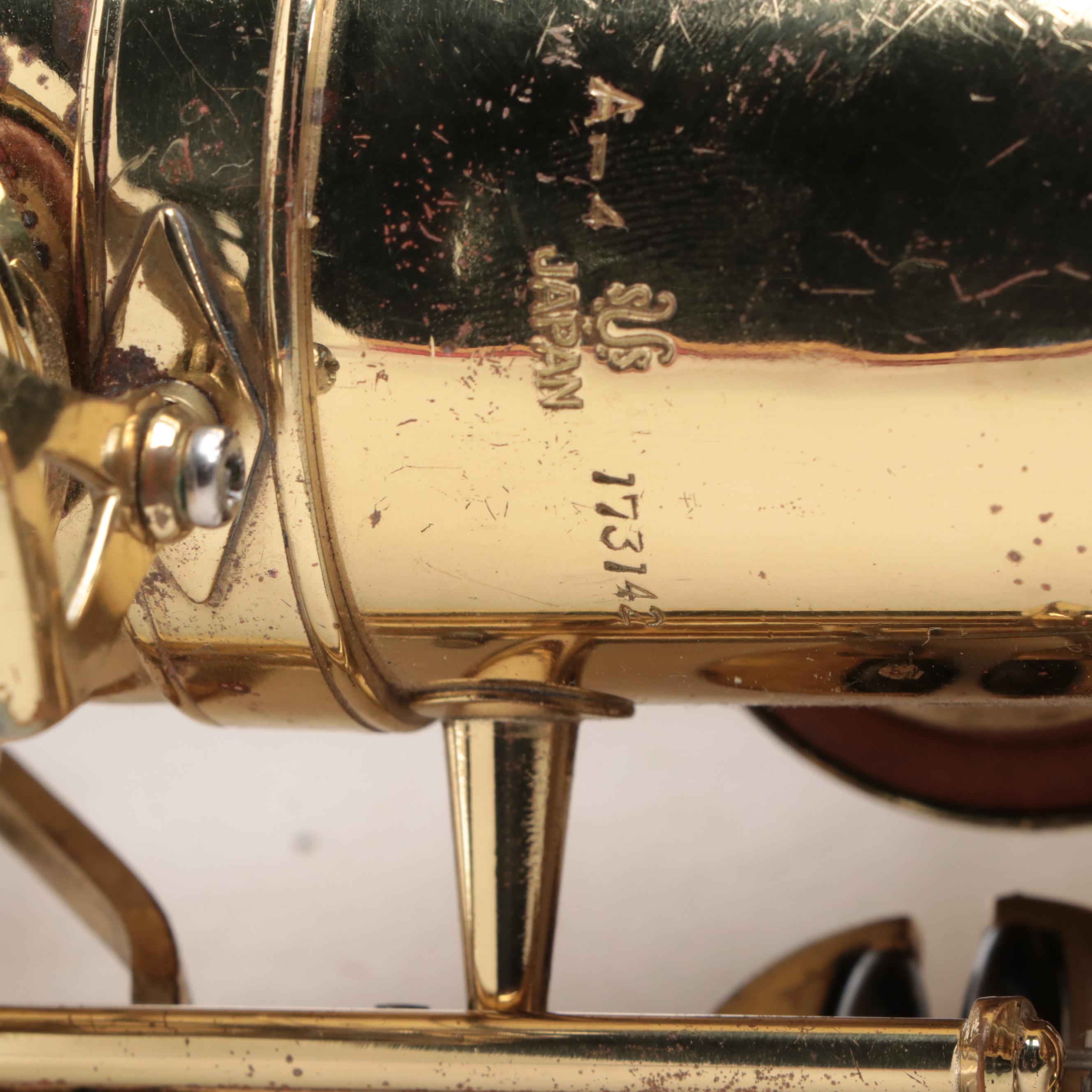 Yanagisawa A-4 "Dorado 500" Alto Saxophone with Case, 1970s
