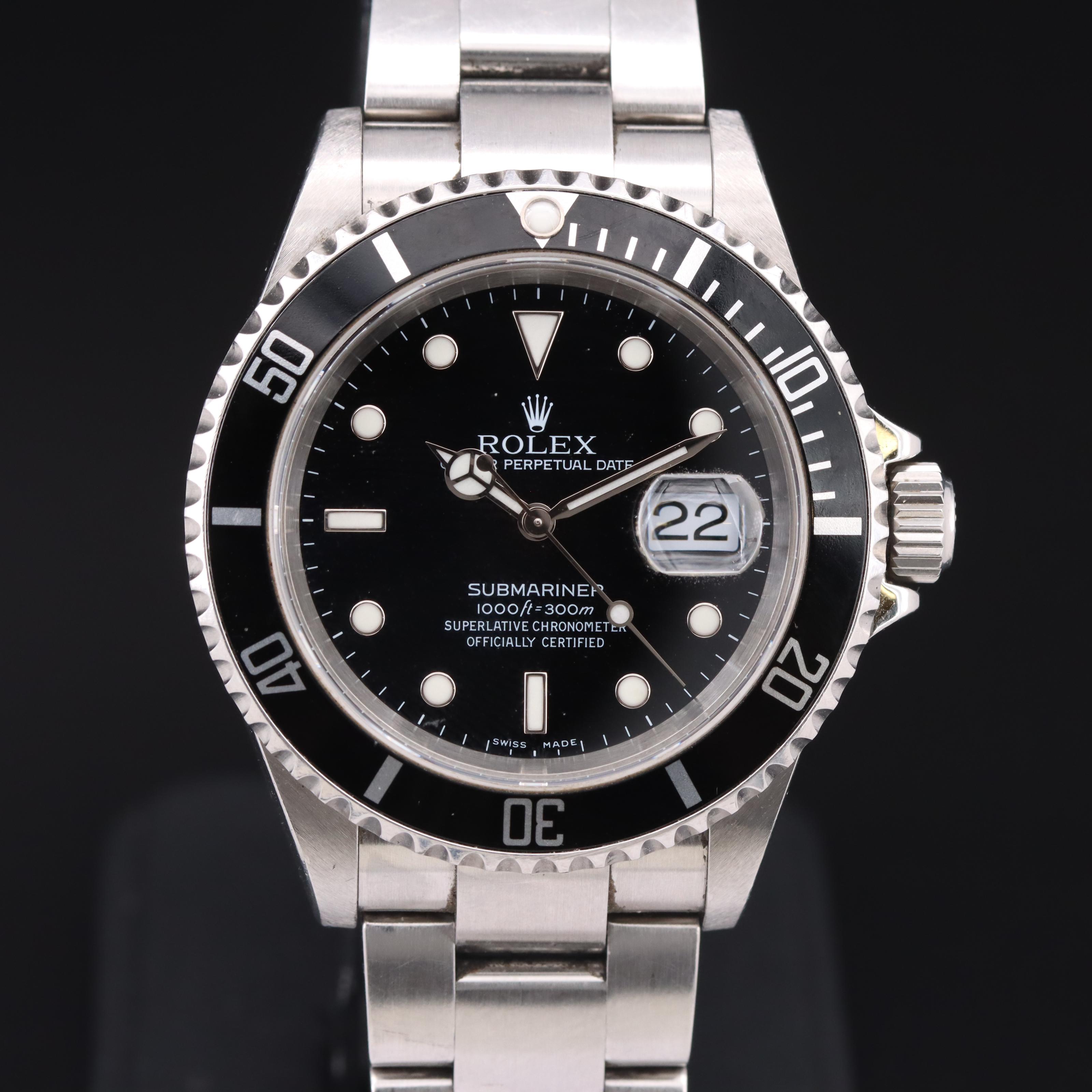 2005 Rolex Oyster Perpetual Submariner Watch
