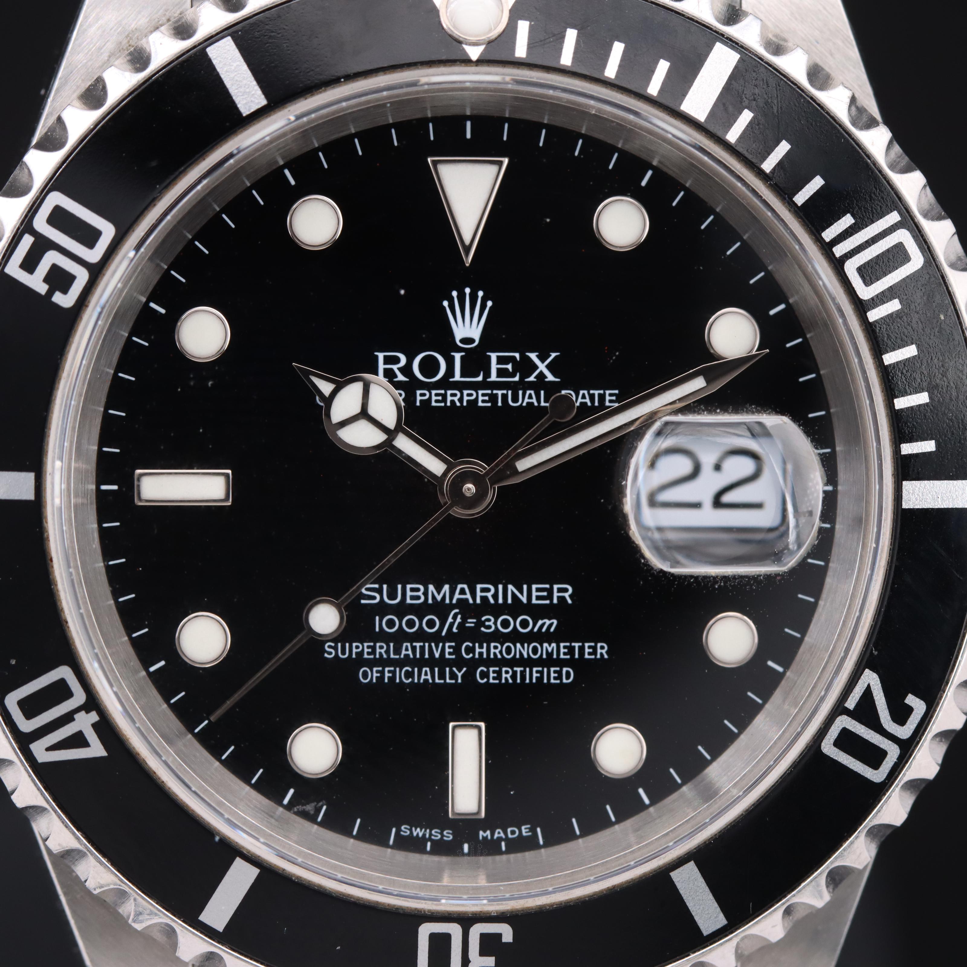2005 Rolex Oyster Perpetual Submariner Watch