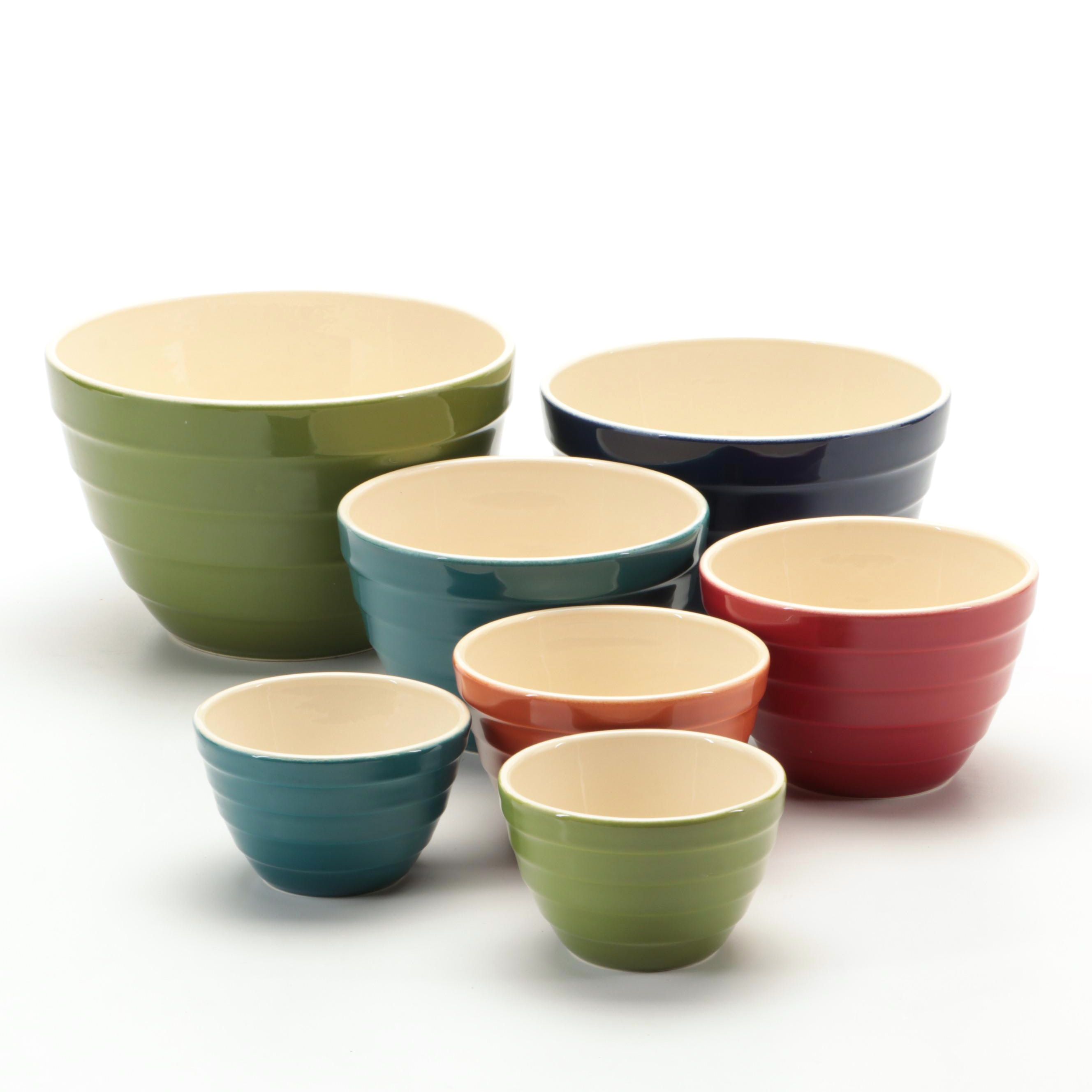 Crate and Barrel "Parker" Nesting Bowls, 2008-2012