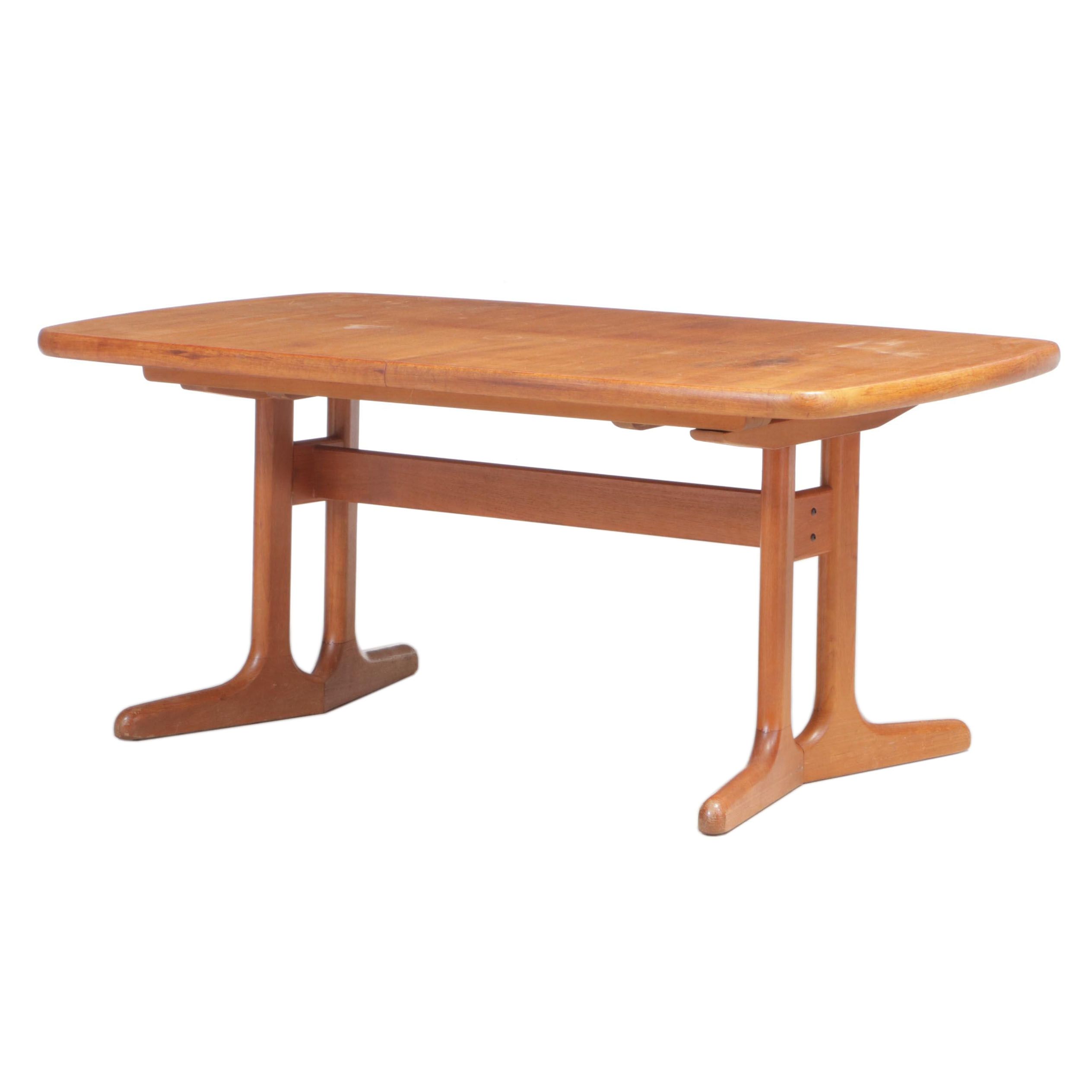 Danish Modern Teak Dining Table
