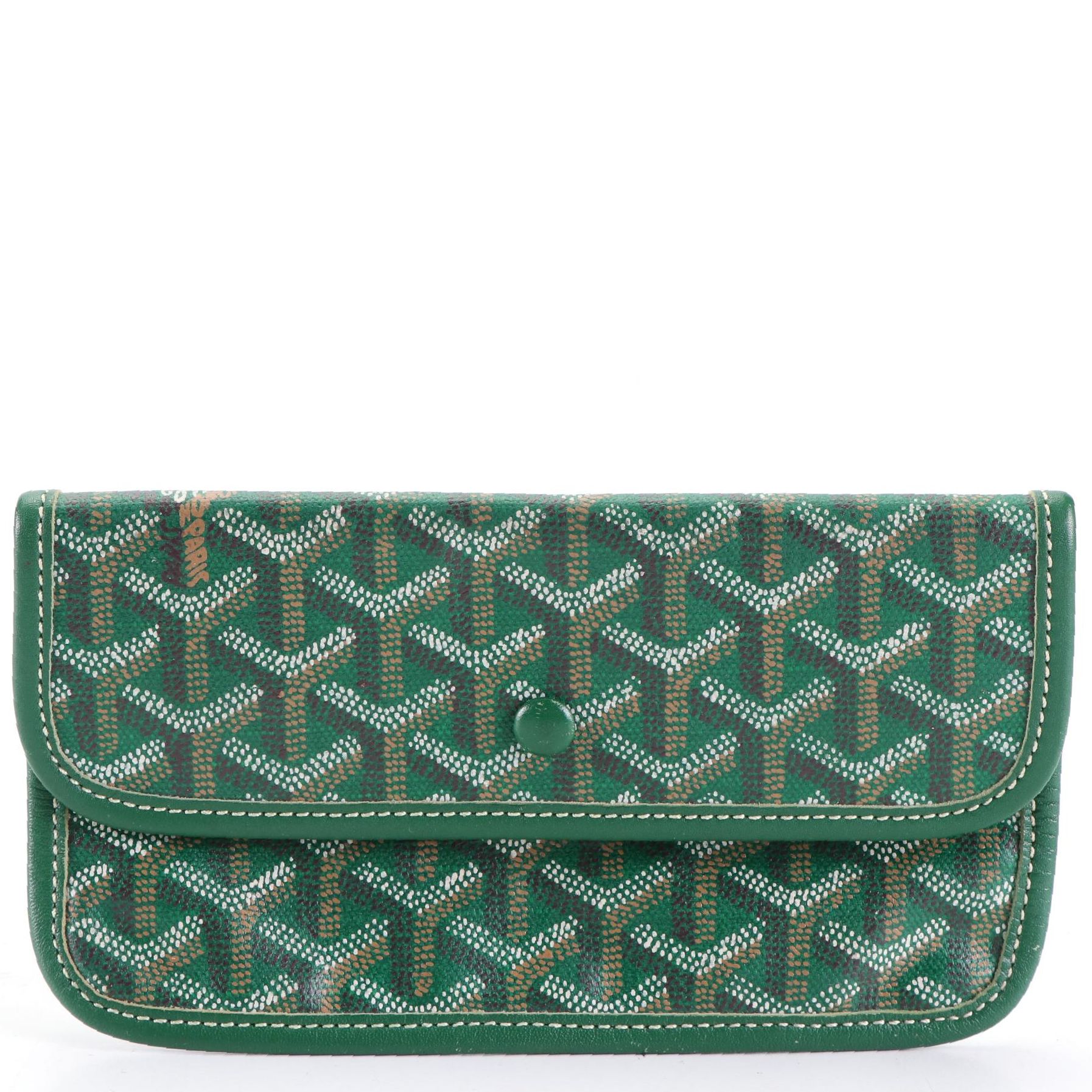 Goyard Saint Louis Pouch in Goyardine Coated Canvas