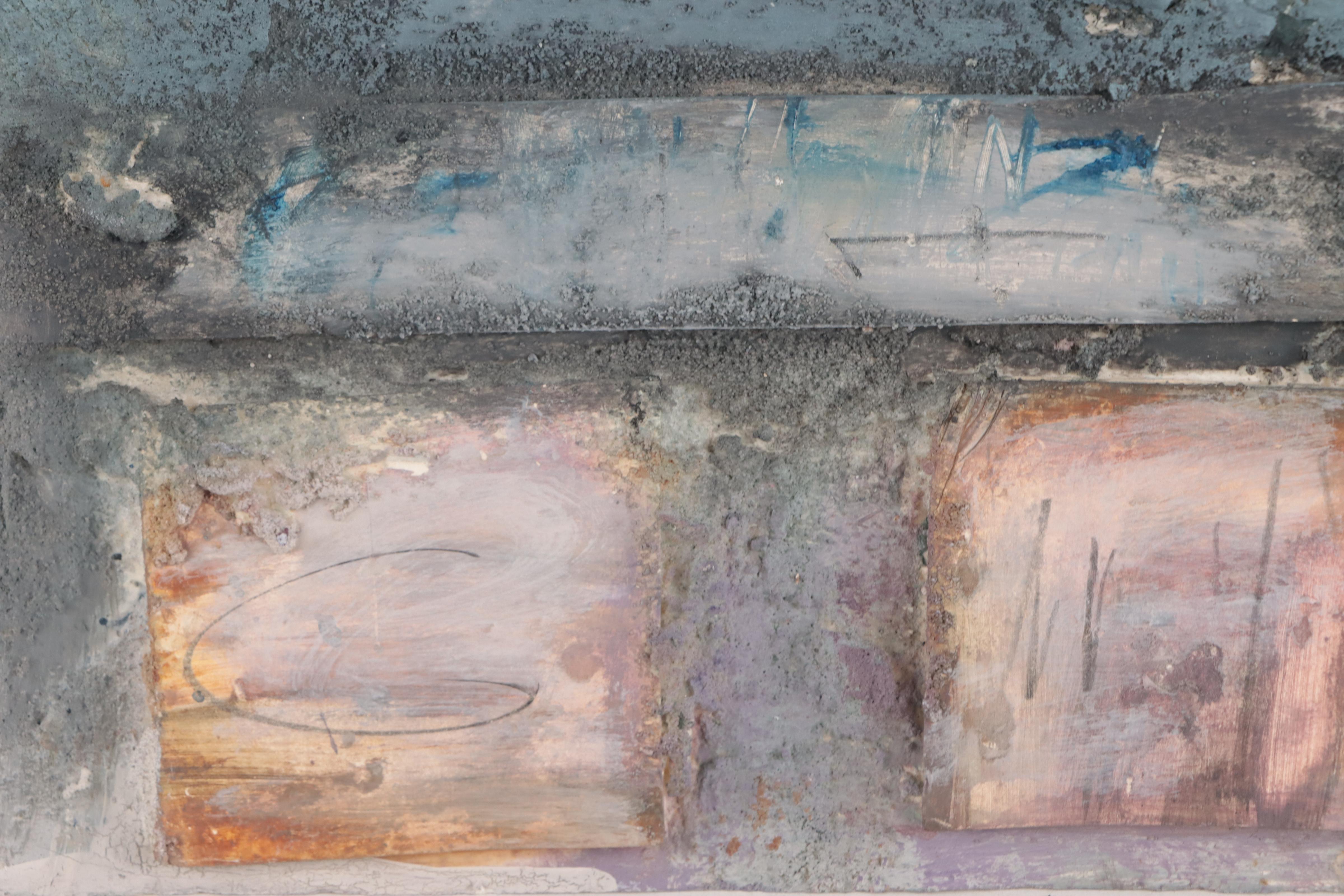 Juliet Holland Mixed Media Painting "Forzivia #26," 1992 - 1994