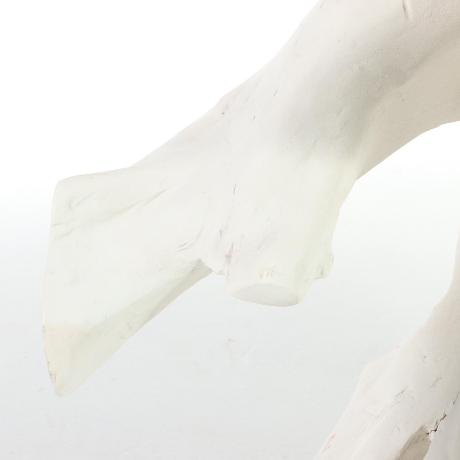 Paint-Decorated Tree Root Console Table