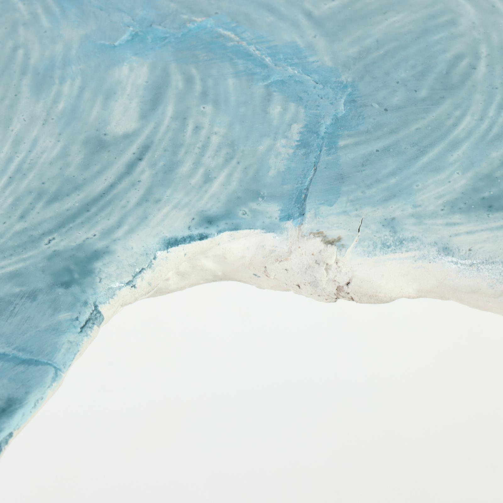 Paint-Decorated Tree Root Console Table