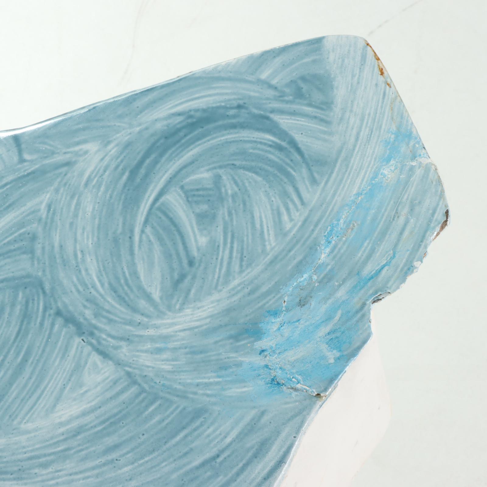 Paint-Decorated Tree Root Console Table