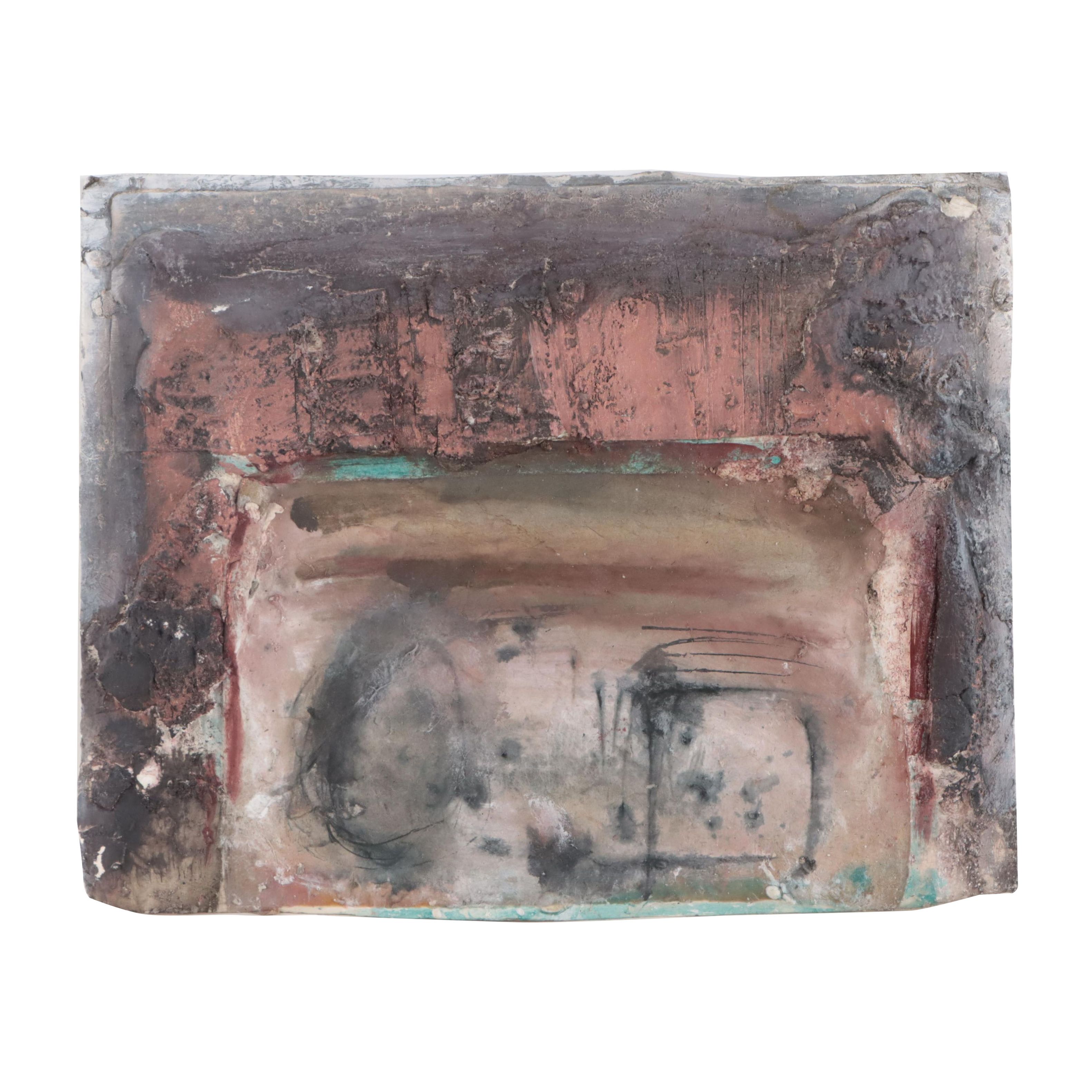 Juliet Holland Mixed Media Painting "Beach Symphony #3," 1992 - 1994