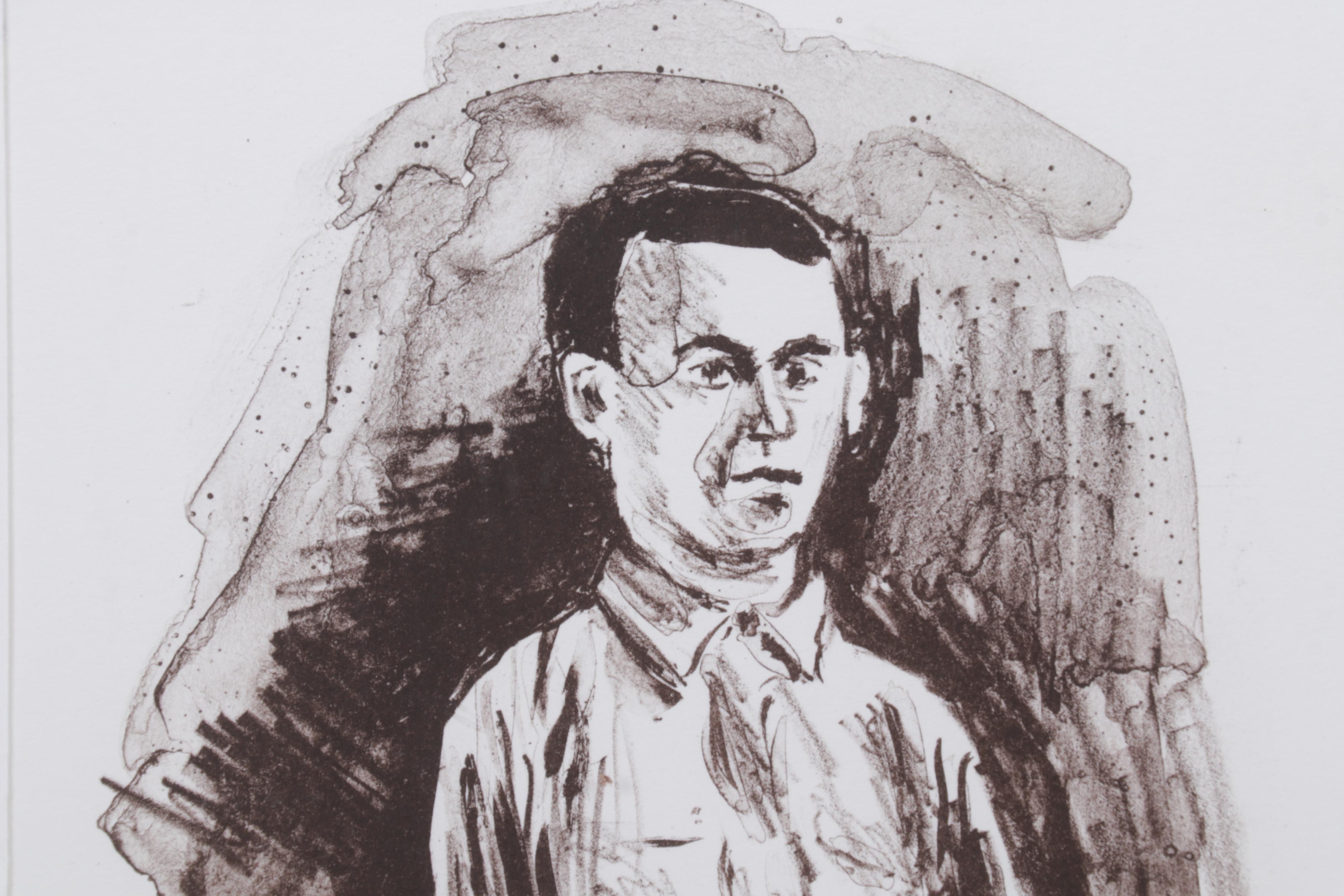 Sidney Chafetz Lithograph "Philip Gabrilowitz," 1998