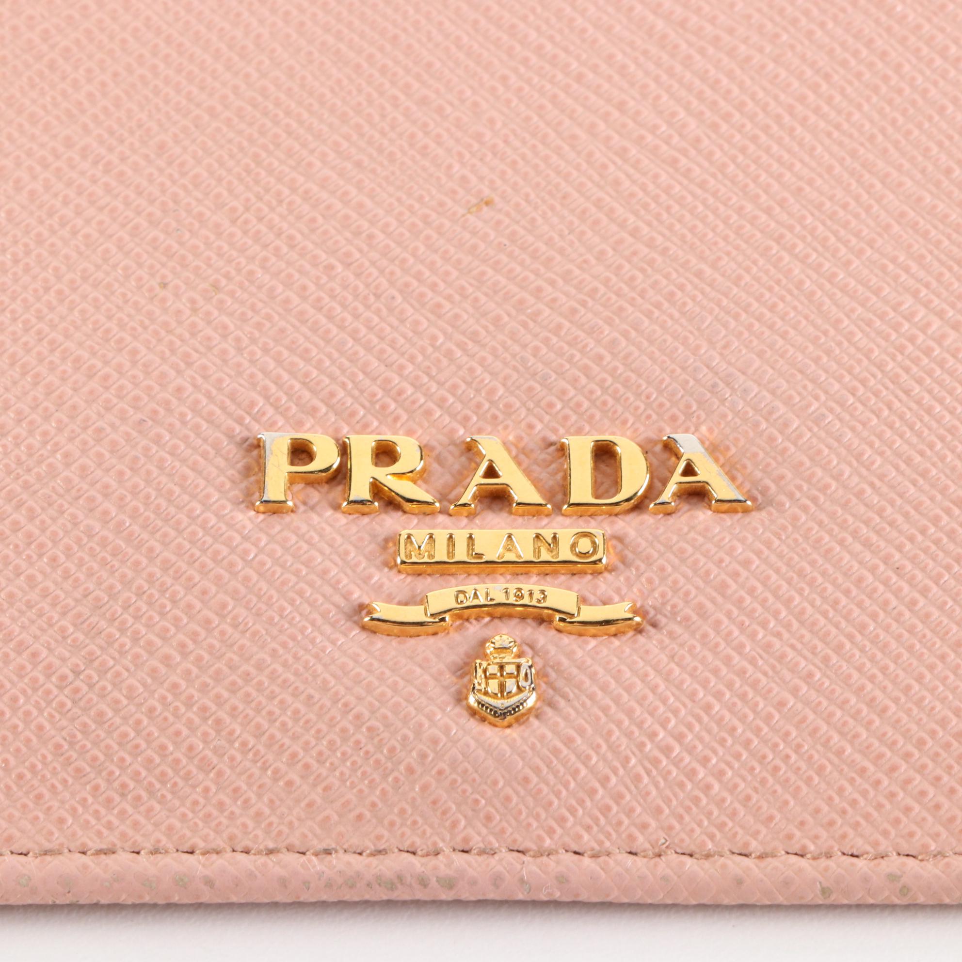 Prada Saffiano Leather Continental Wallet