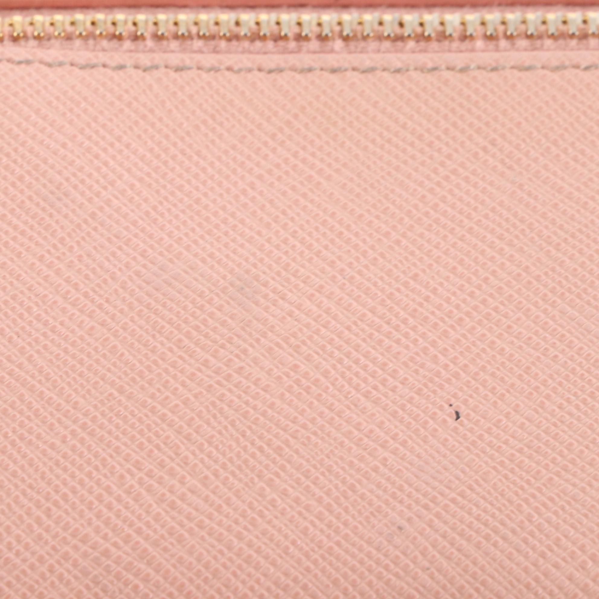 Prada Saffiano Leather Continental Wallet