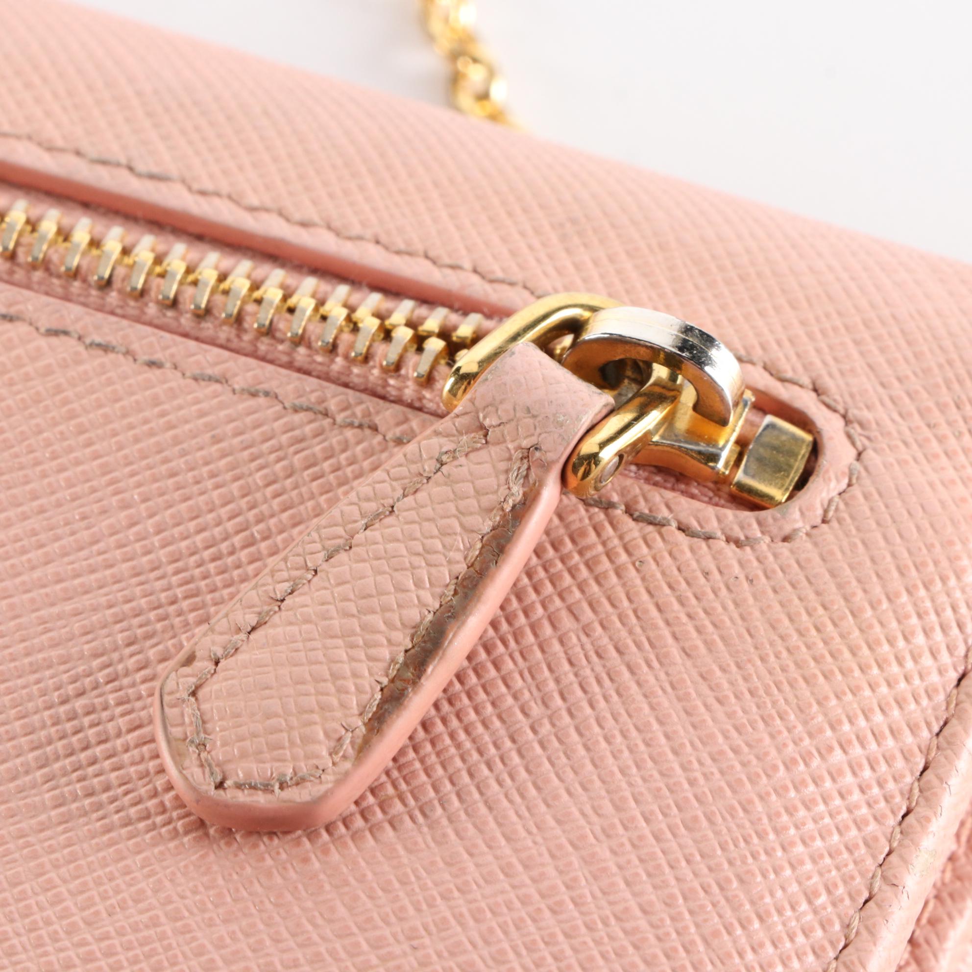 Prada Saffiano Leather Continental Wallet