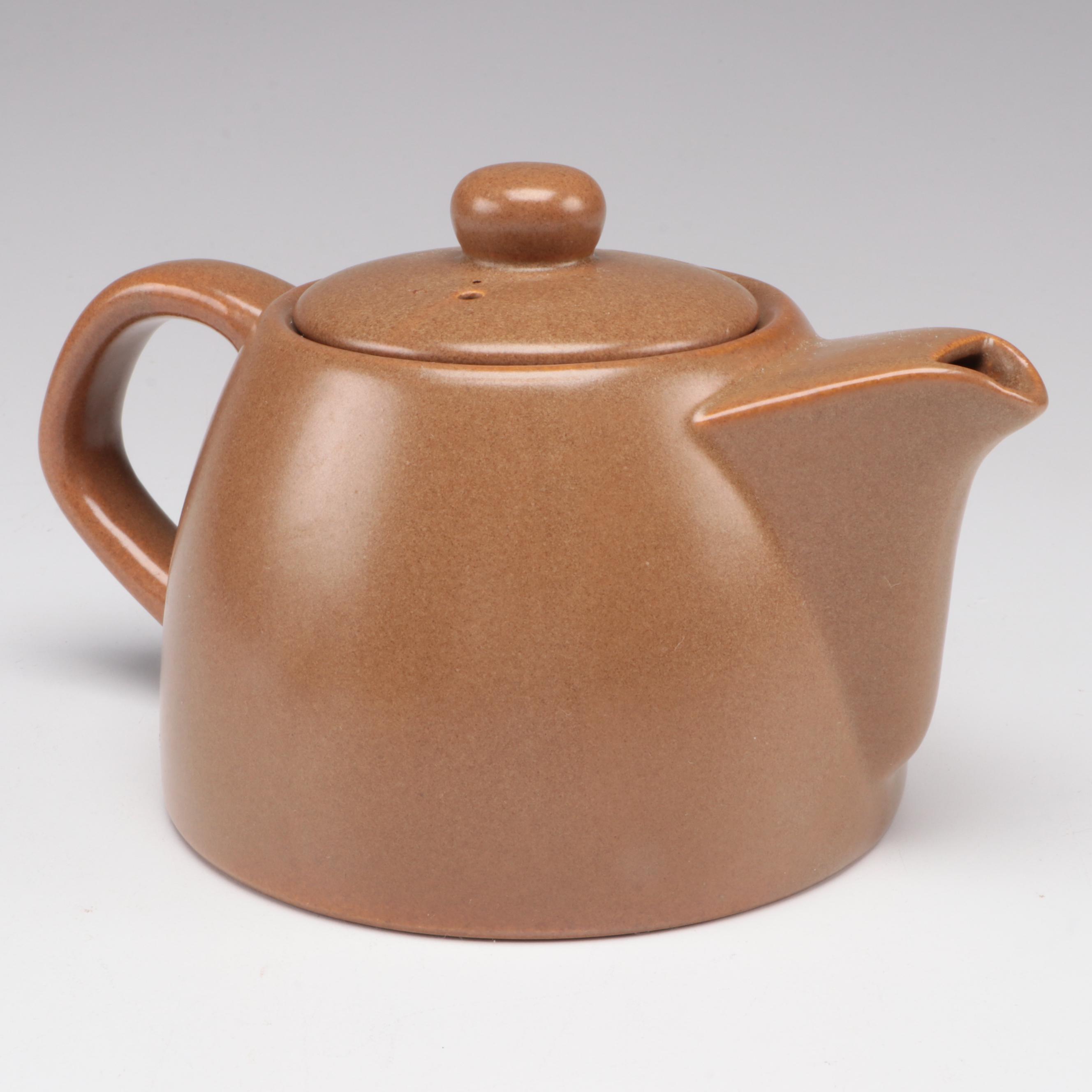 Plain Jane Style Cake Stand with Pressed Glass and Other Tableware, 20th C.
