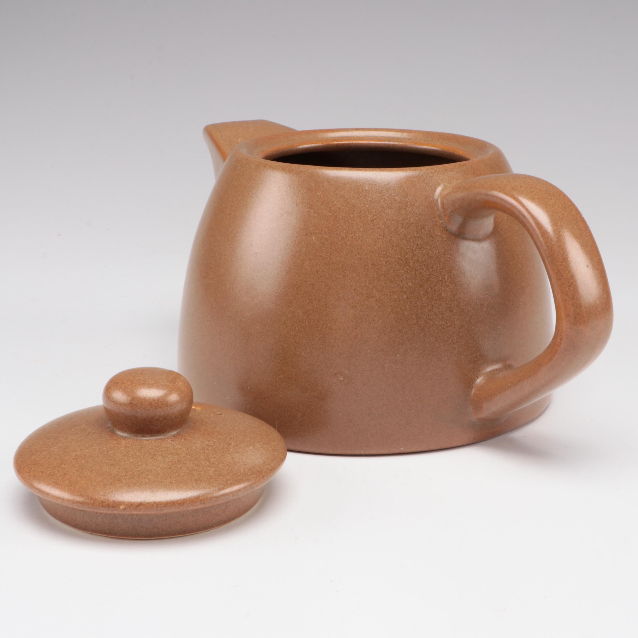 Plain Jane Style Cake Stand with Pressed Glass and Other Tableware, 20th C.