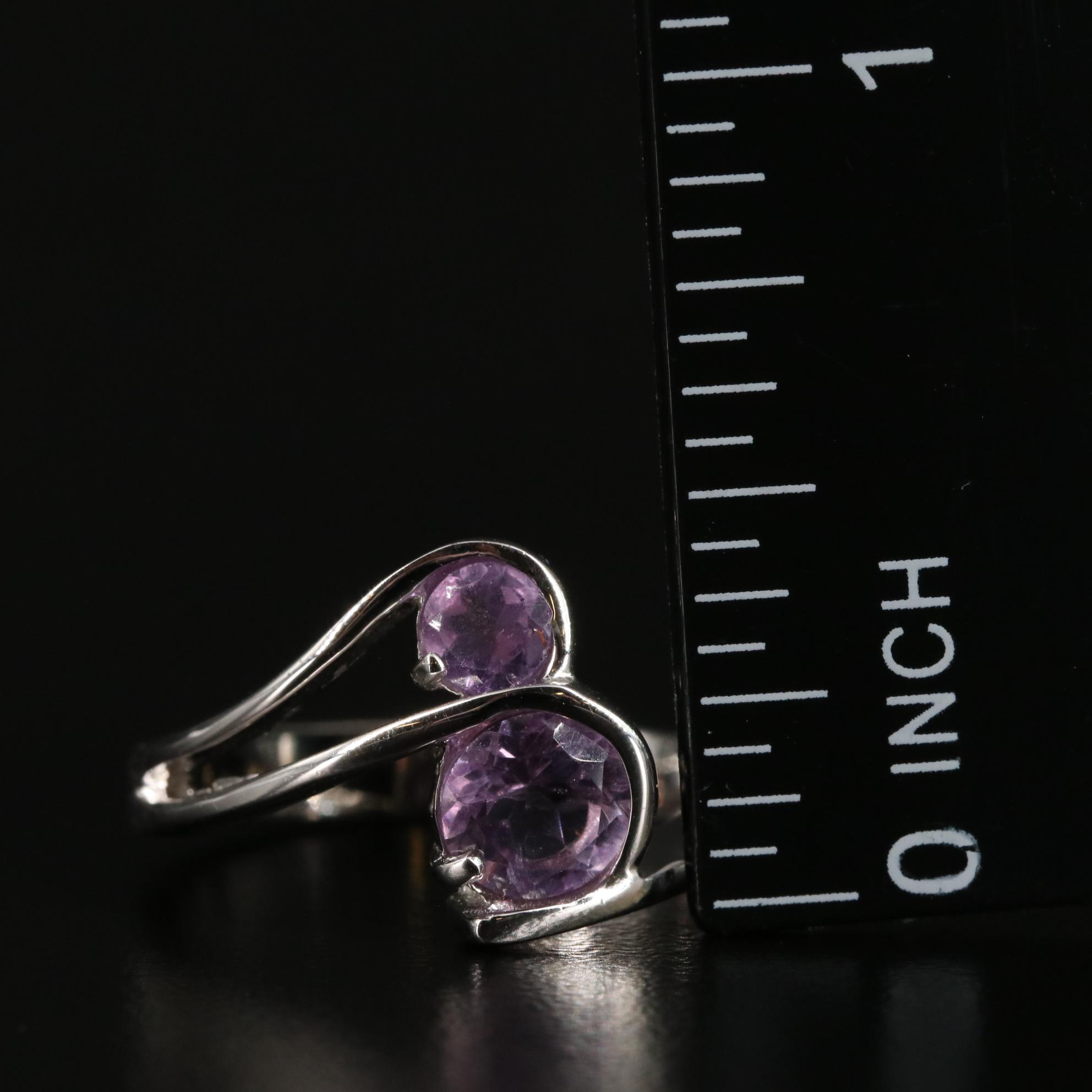 Sterling Amethyst Ring