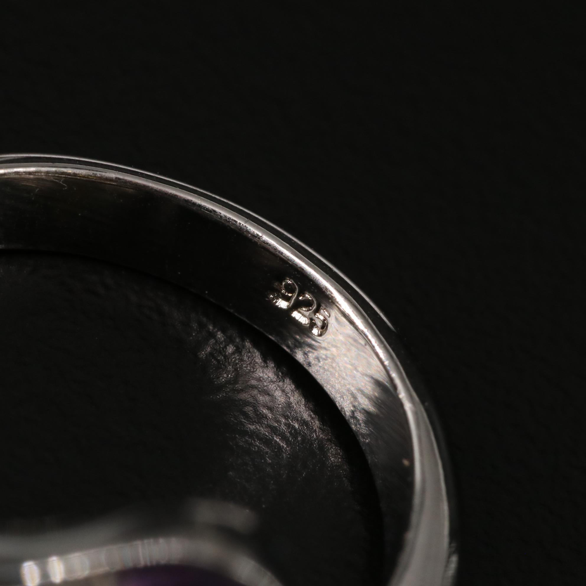 Sterling Amethyst Ring