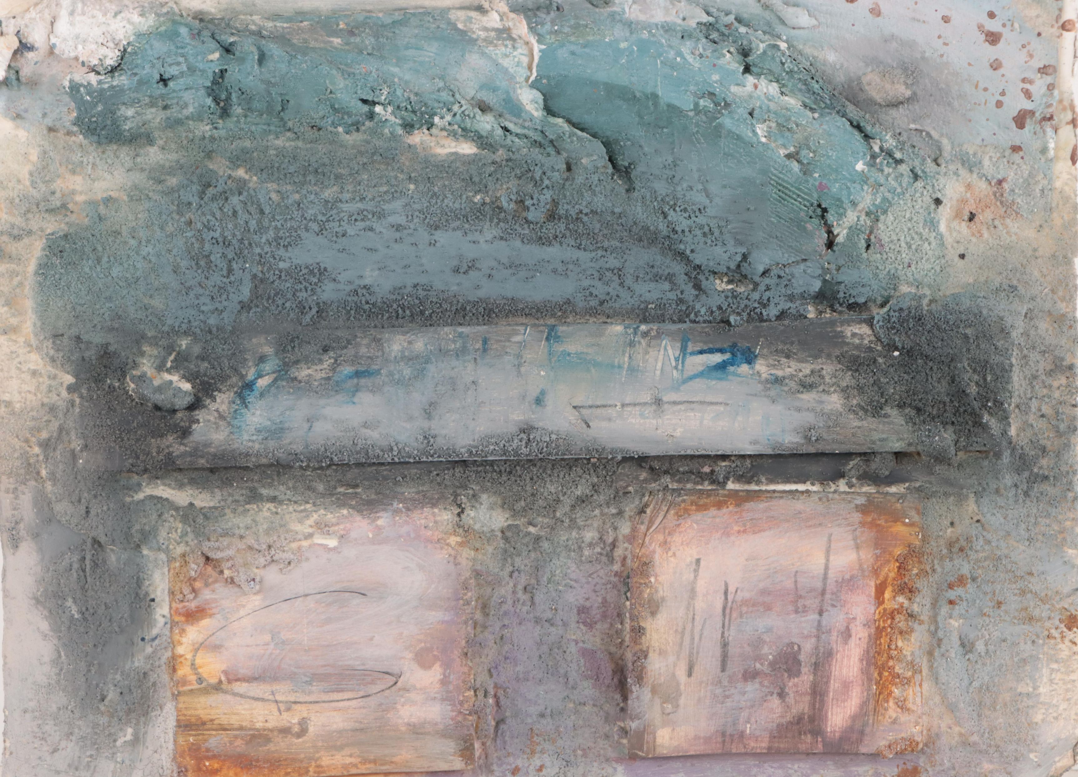 Juliet Holland Mixed Media Painting "Forzivia #26," 1992 - 1994