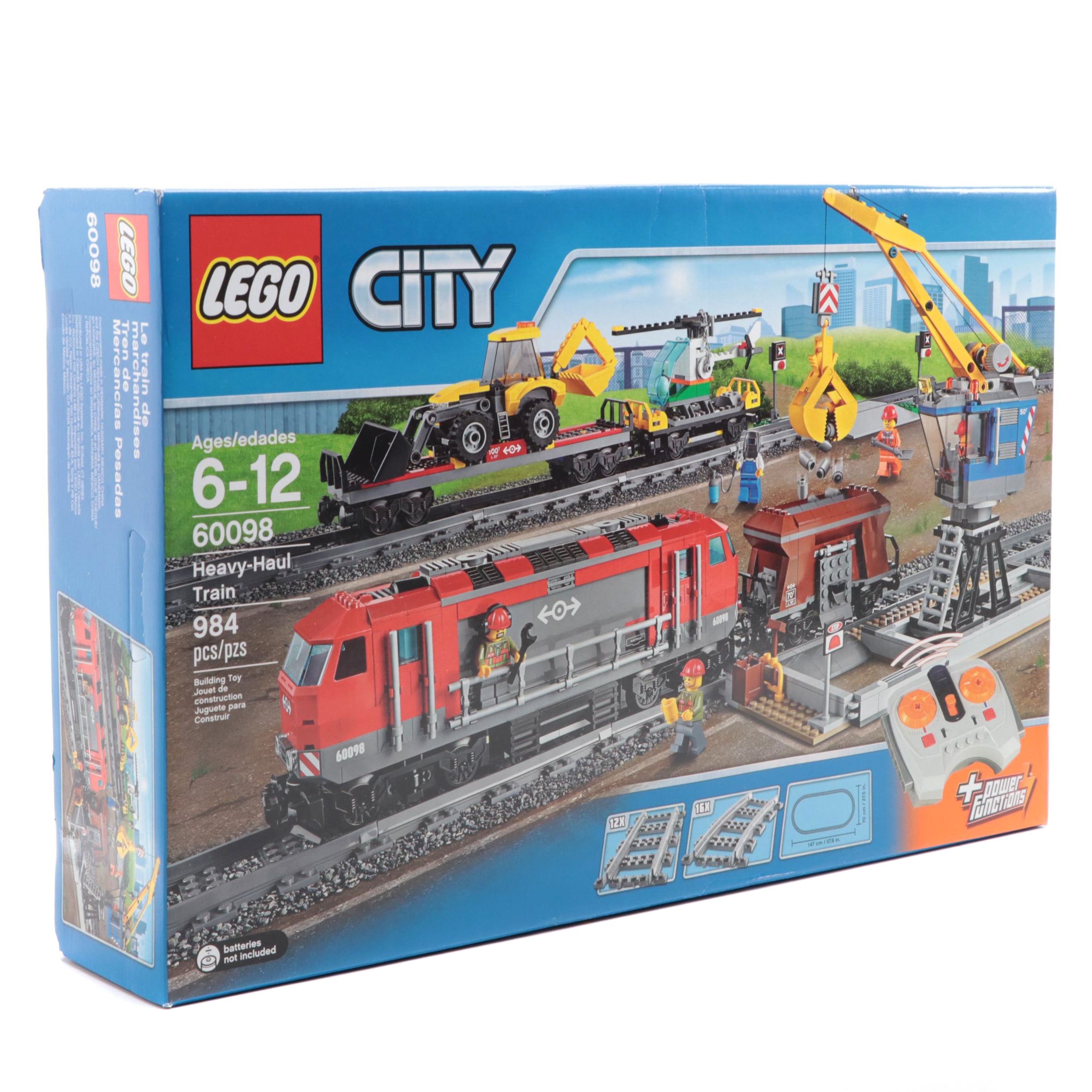 LEGO CITY "Heavy-Haul Train" With Characters