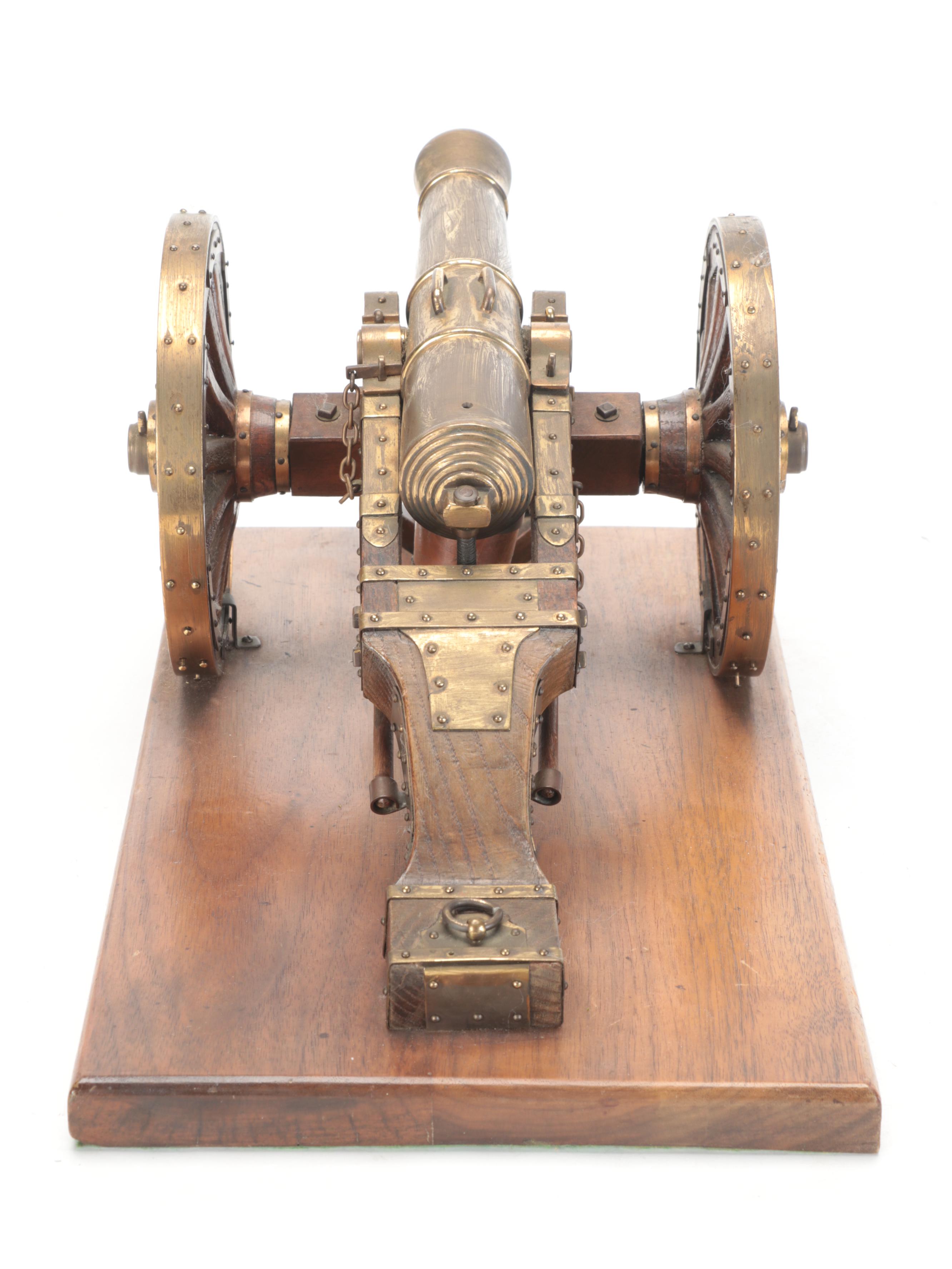 Brass Model of an 18th Century Cannon