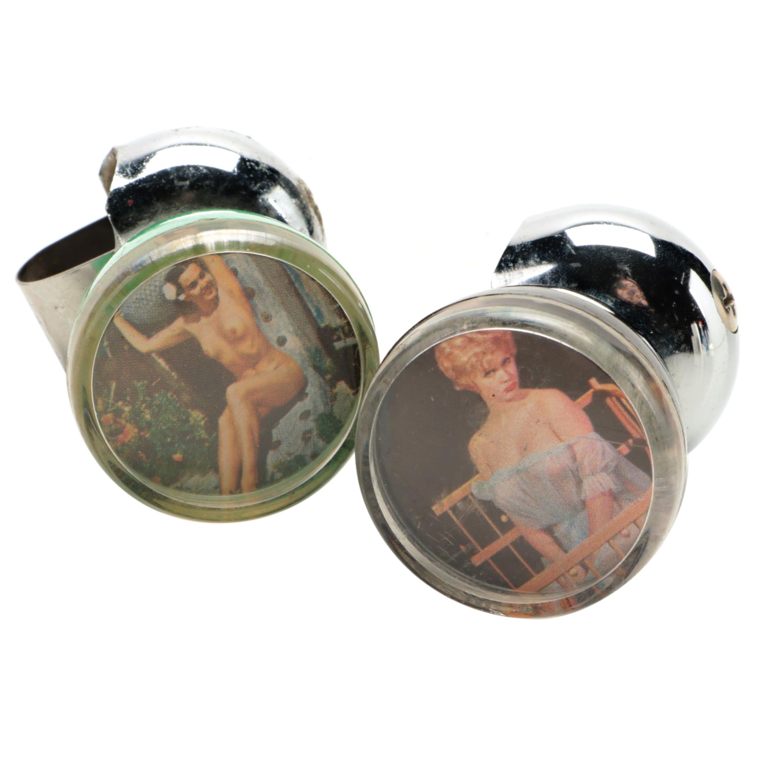 Pin-up Steering Wheel Brodie Spinner Knobs