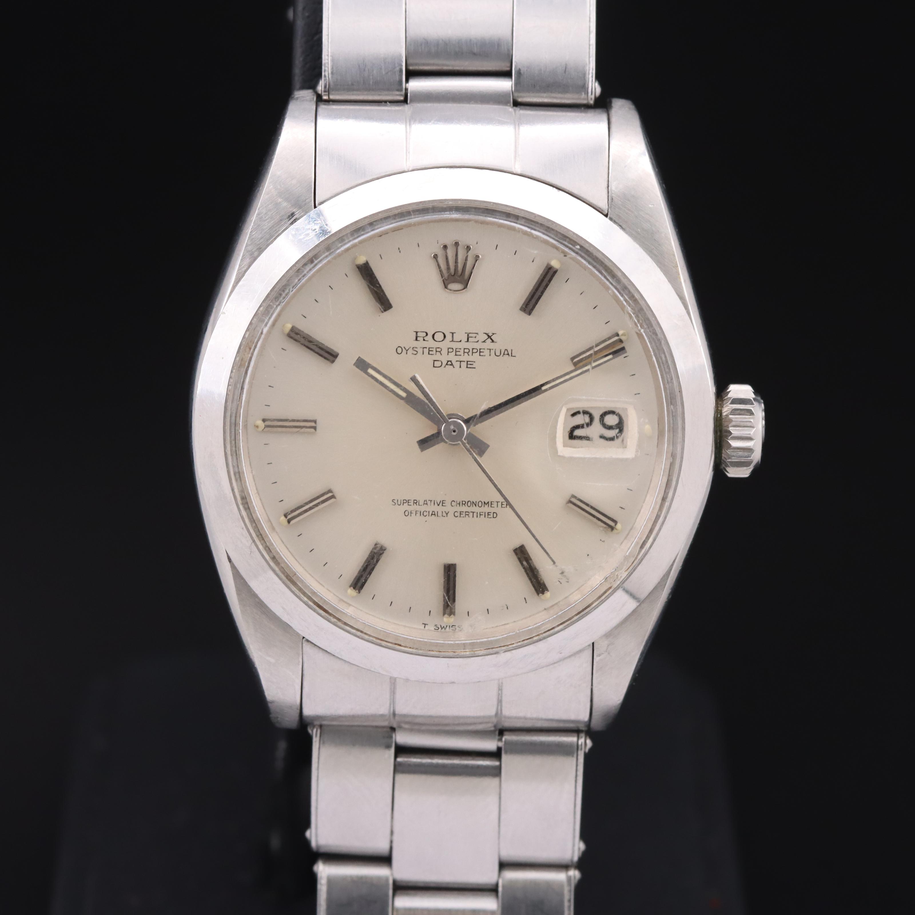 1968 Rolex Oyster Perpetual Date Watch