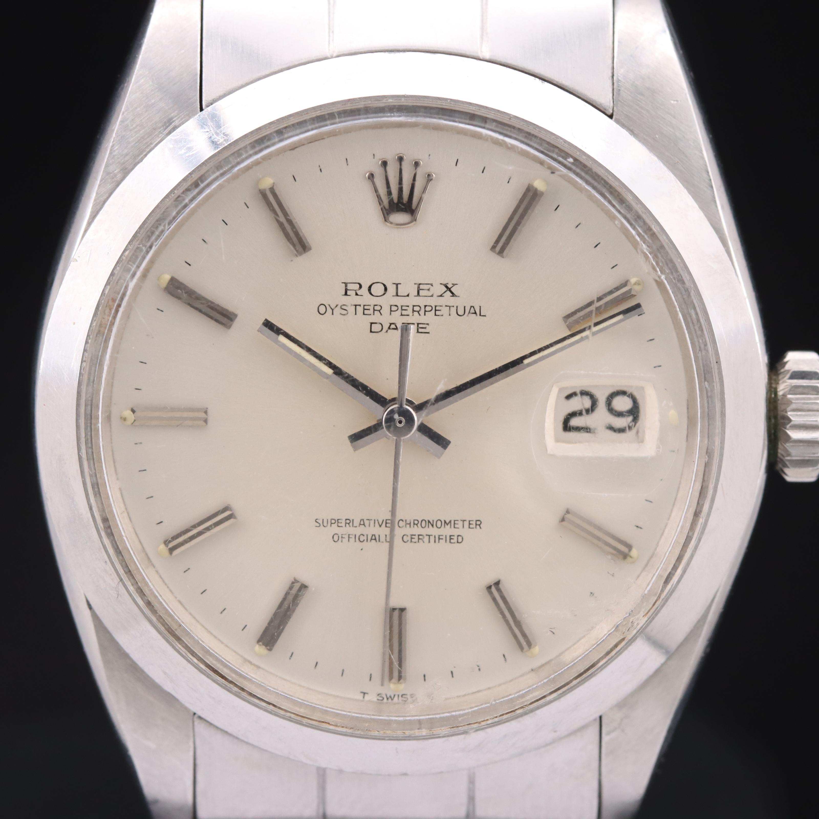 1968 Rolex Oyster Perpetual Date Watch