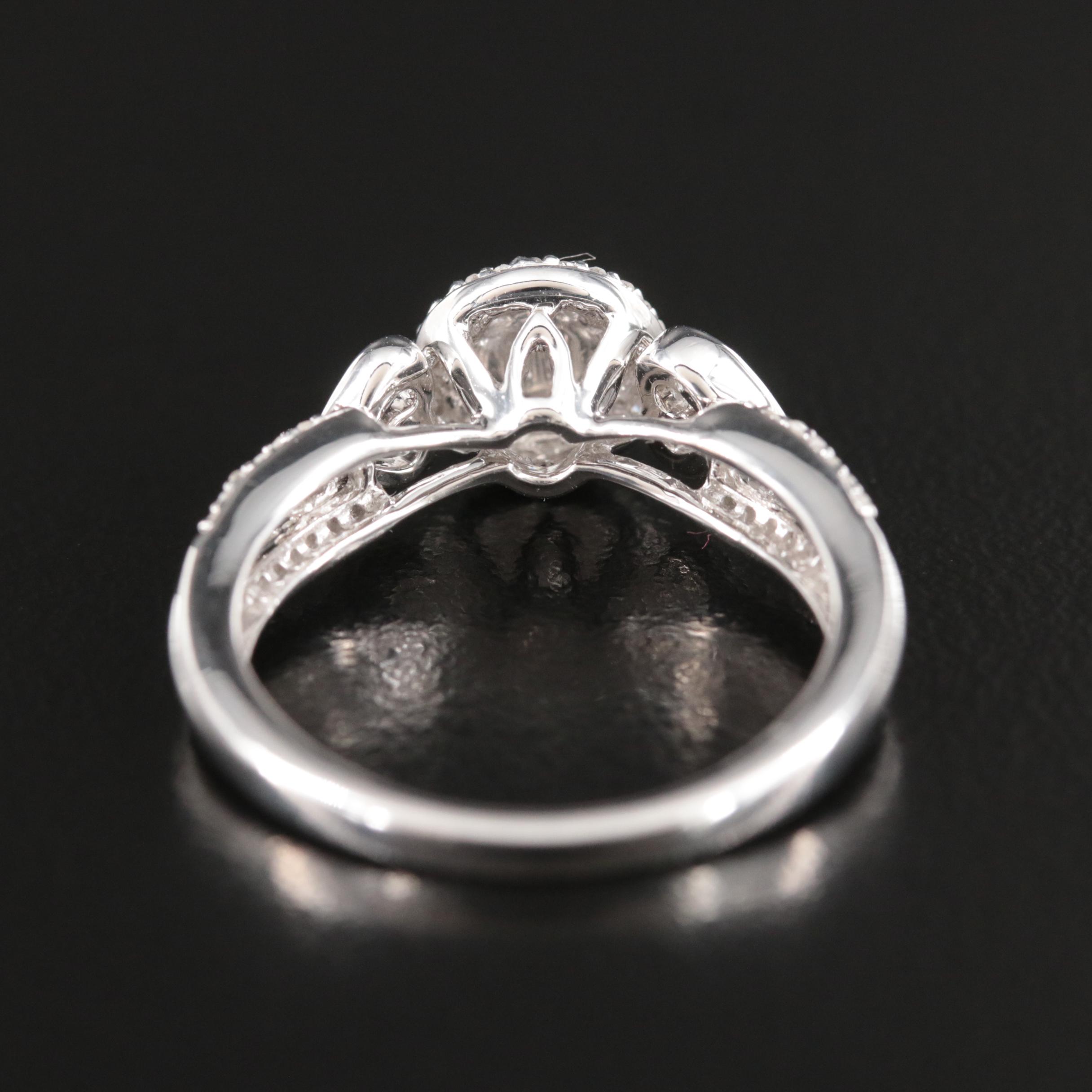 Hallmark Sterling Diamond Ring
