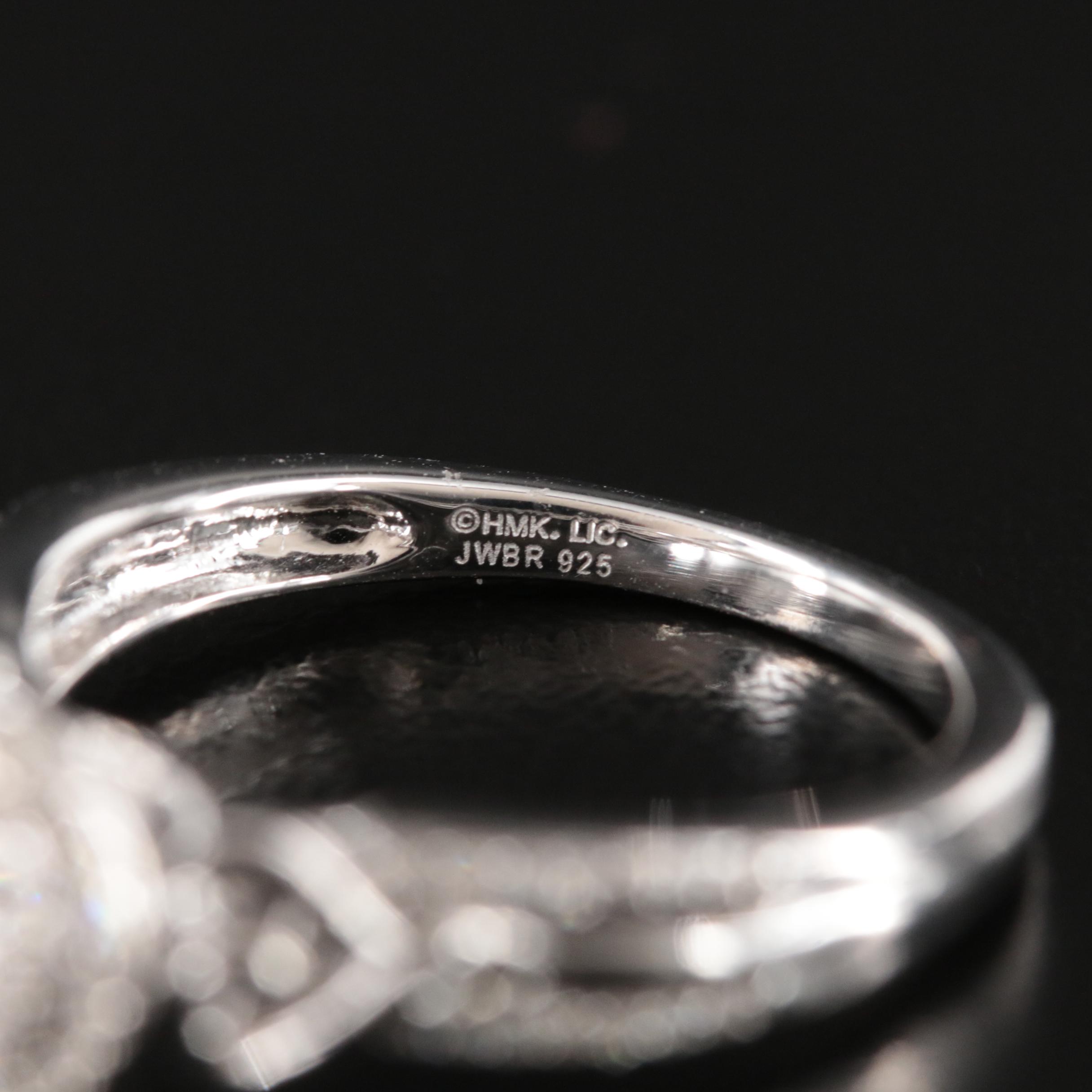 Hallmark Sterling Diamond Ring