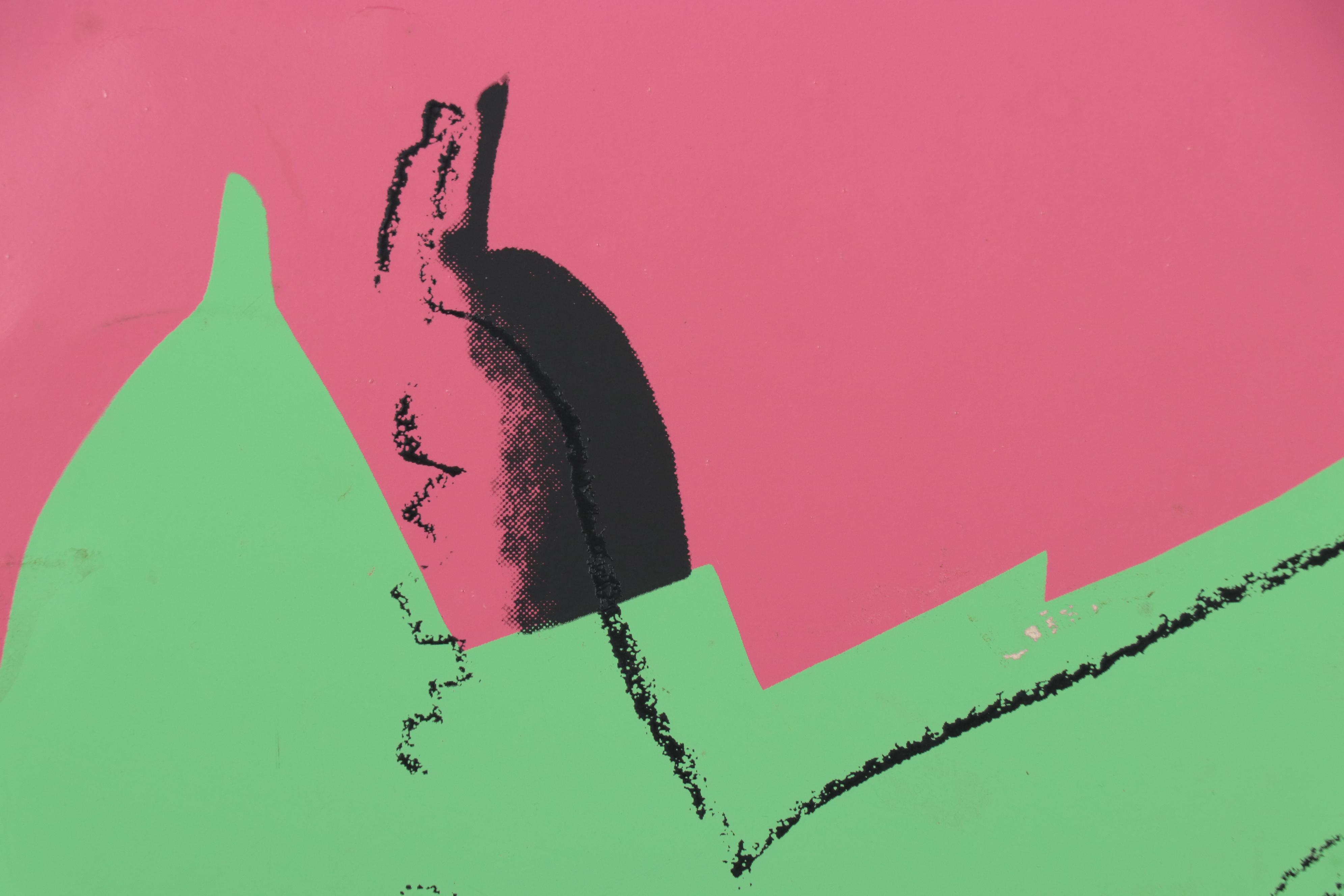 Attributed to Andy Warhol Serigraph "Space Fruit: Pears"