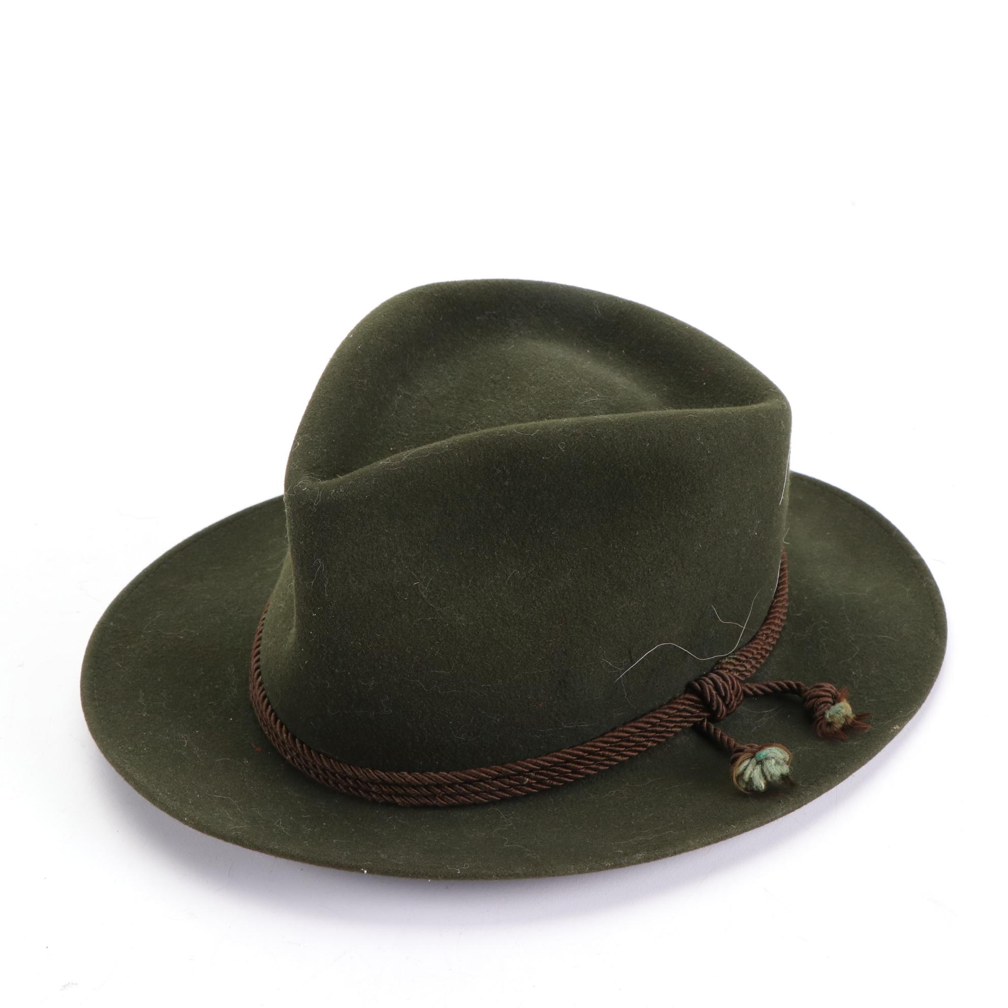 Fritz Trachten Hat with Other Woven Hat