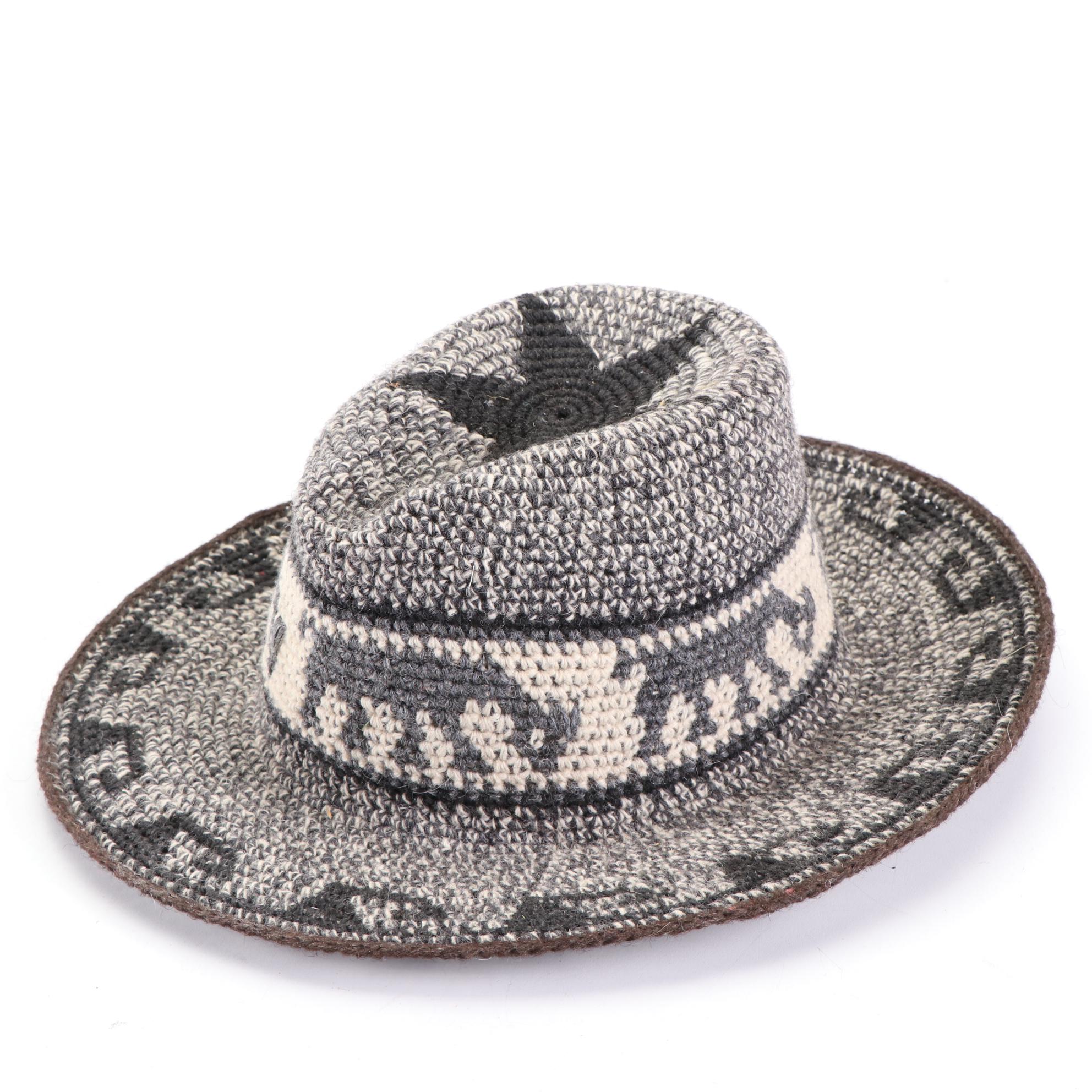 Fritz Trachten Hat with Other Woven Hat