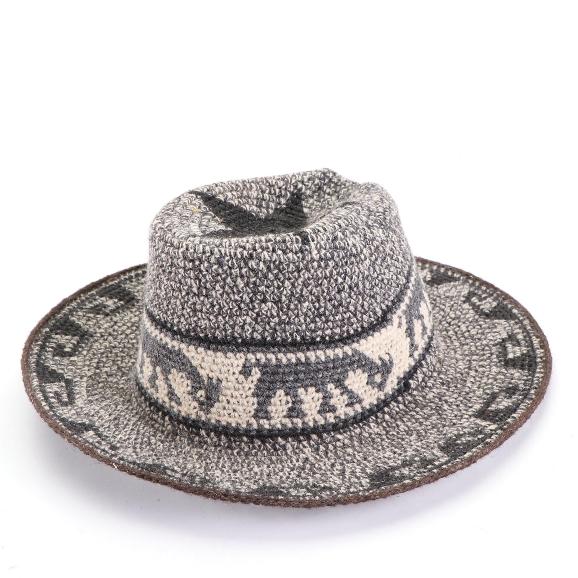 Fritz Trachten Hat with Other Woven Hat